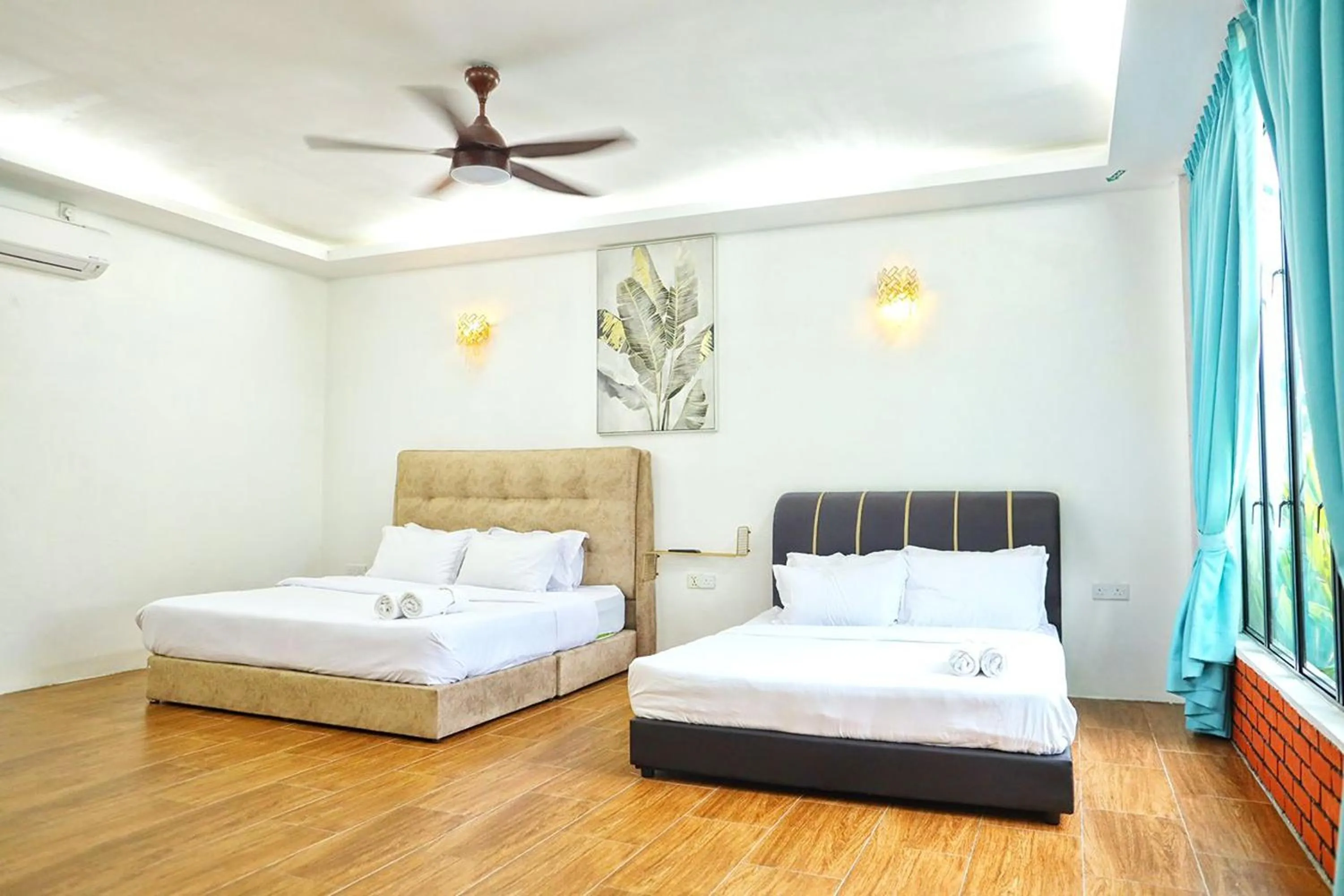 Bed in Aeden Villa Roomstay & Homestay