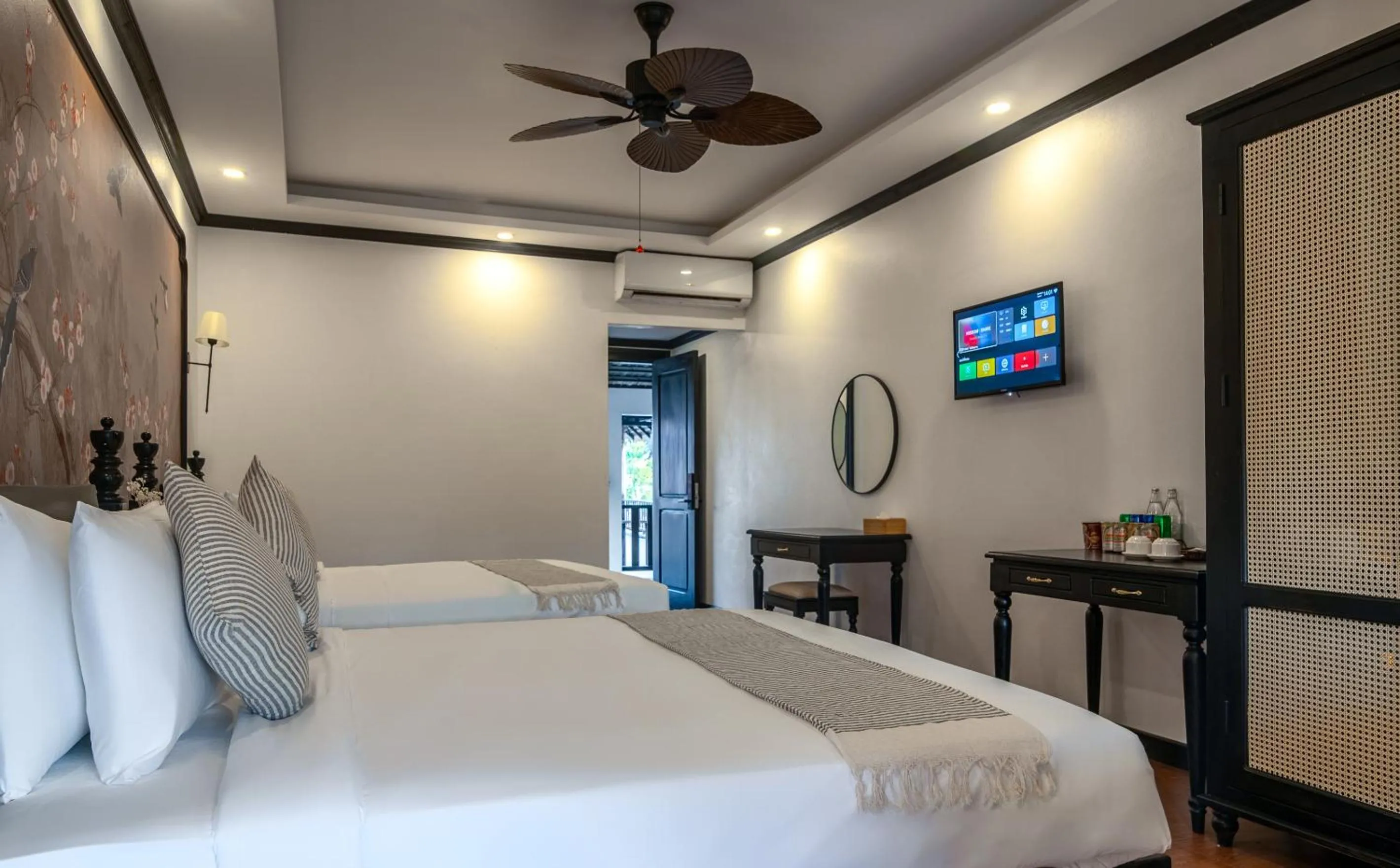 Bedroom, Bed in Luang Prabang Vang Luang Hotel
