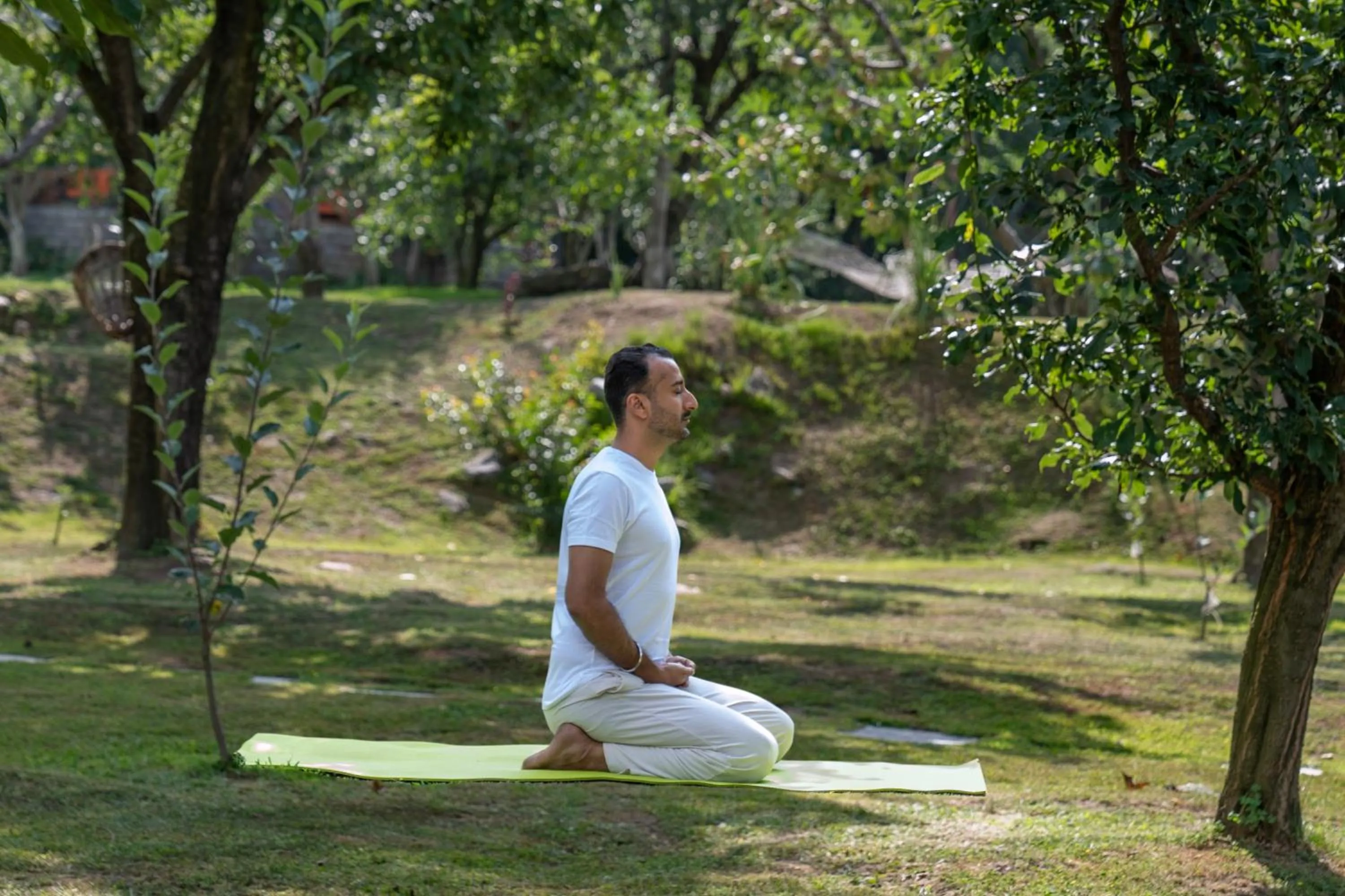 Garden in Larisa Resort Manali