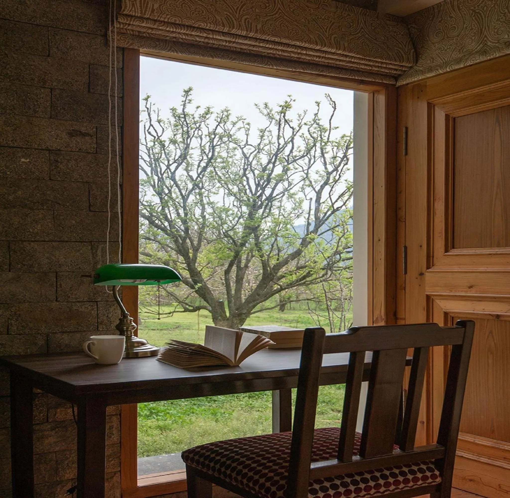 Decorative detail in Larisa Resort Manali