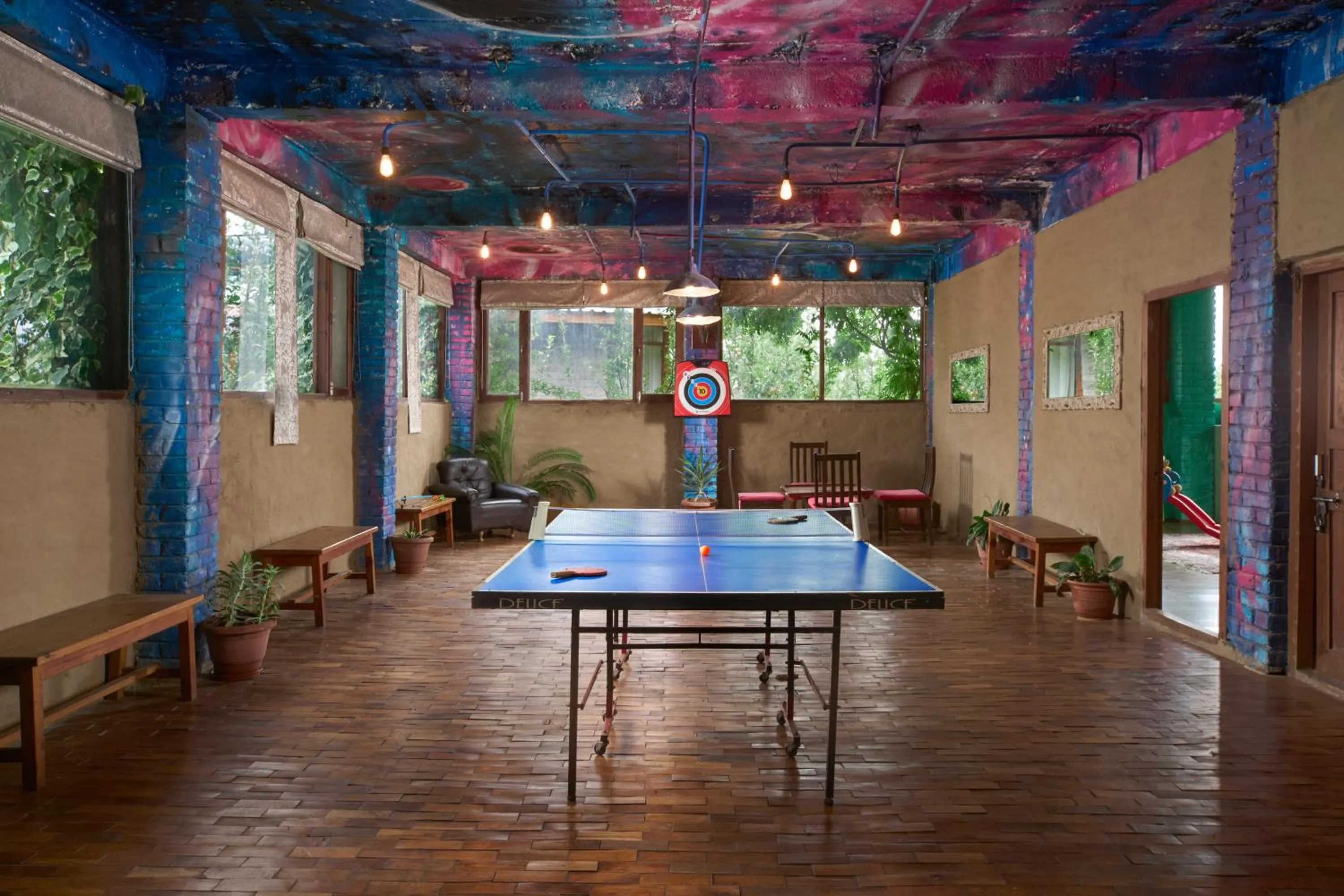 Children play ground in Larisa Resort Manali