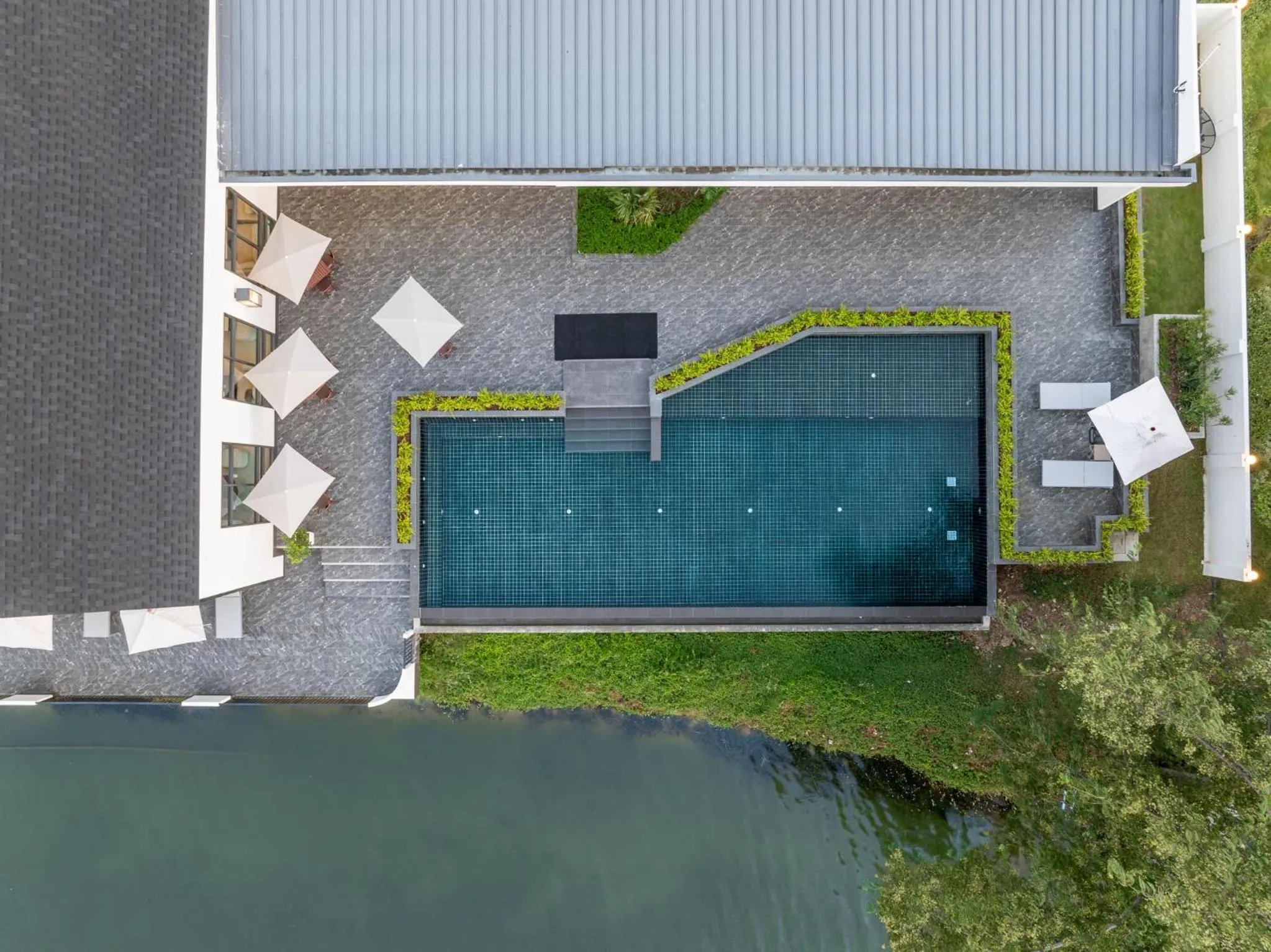 Swimming pool in Pan Ville Resort