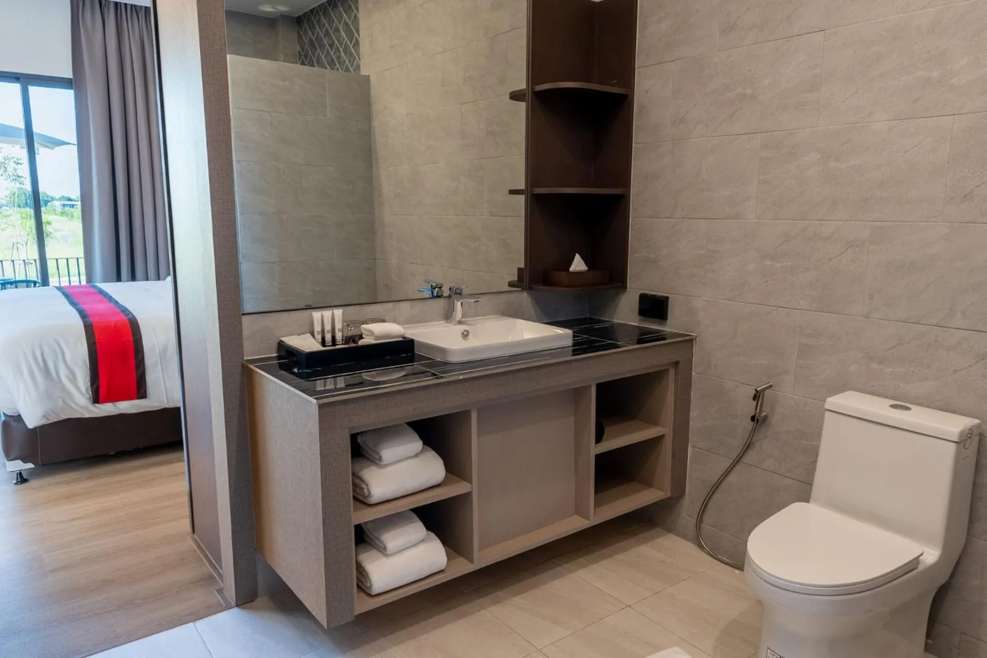 Bathroom in Pan Ville Resort