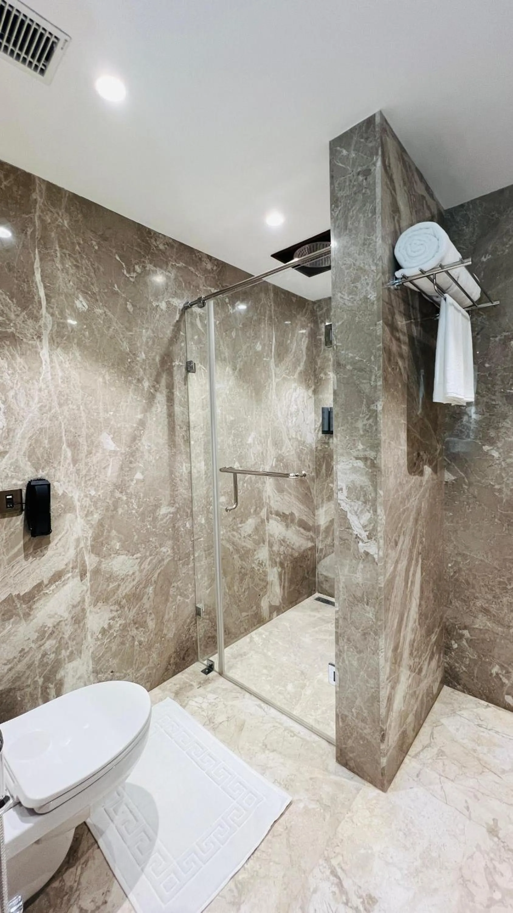 Bathroom in Gokulam Grand Kozhikode