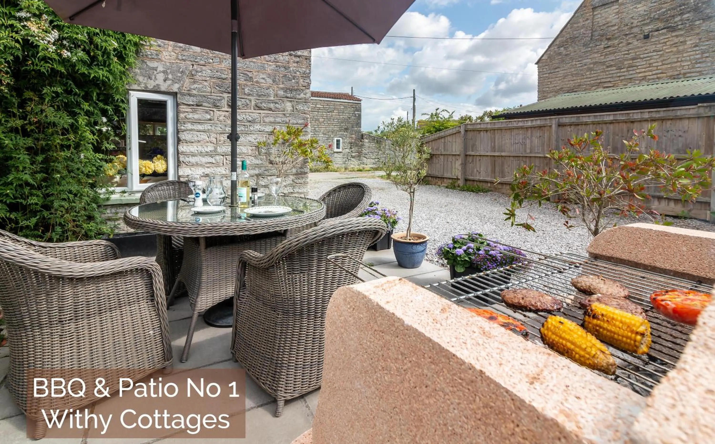Garden in Withy Cottages