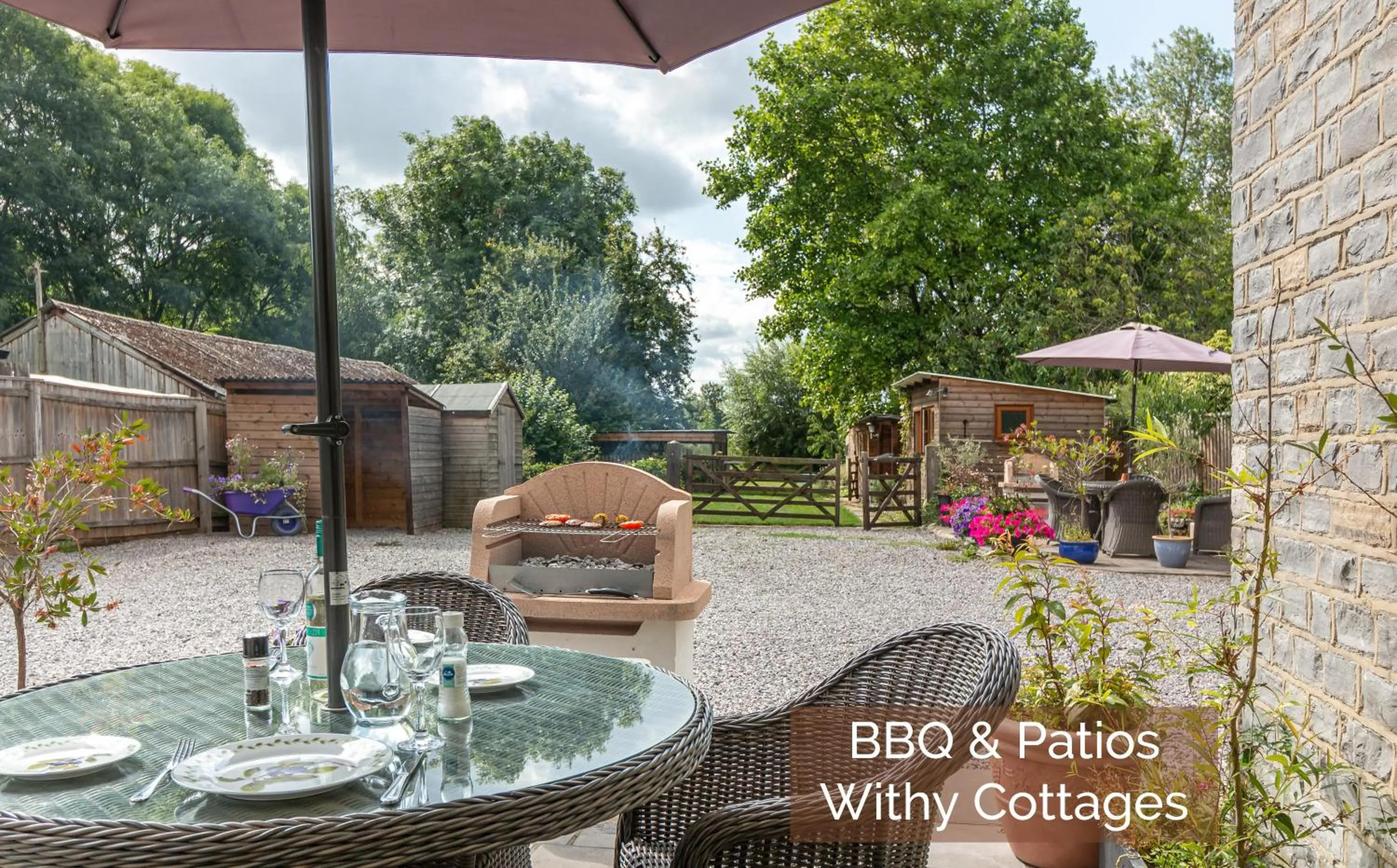 Garden in Withy Cottages