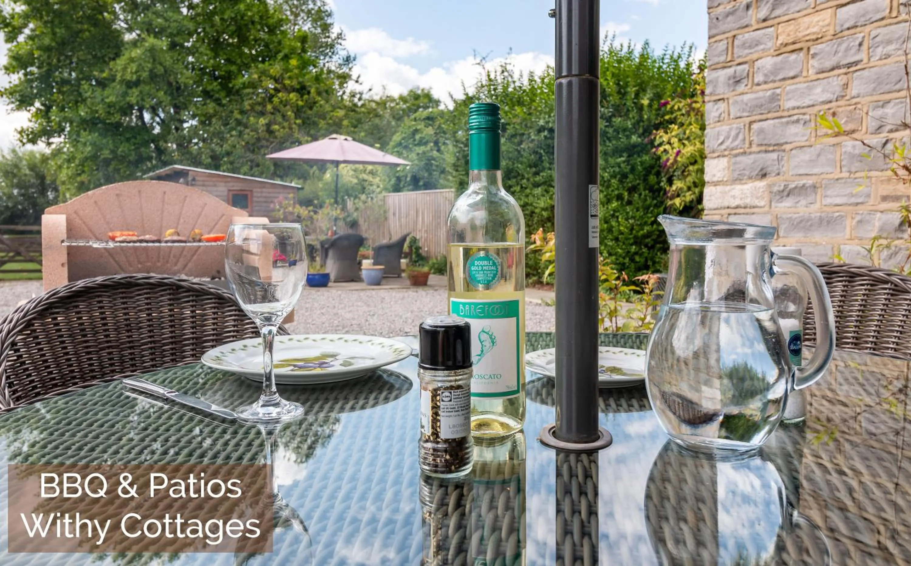 Garden in Withy Cottages