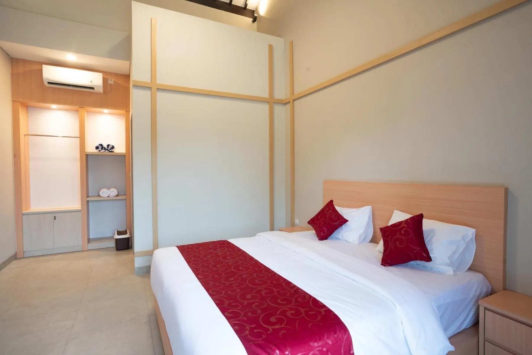 Bed in Wanaseta Guesthouse