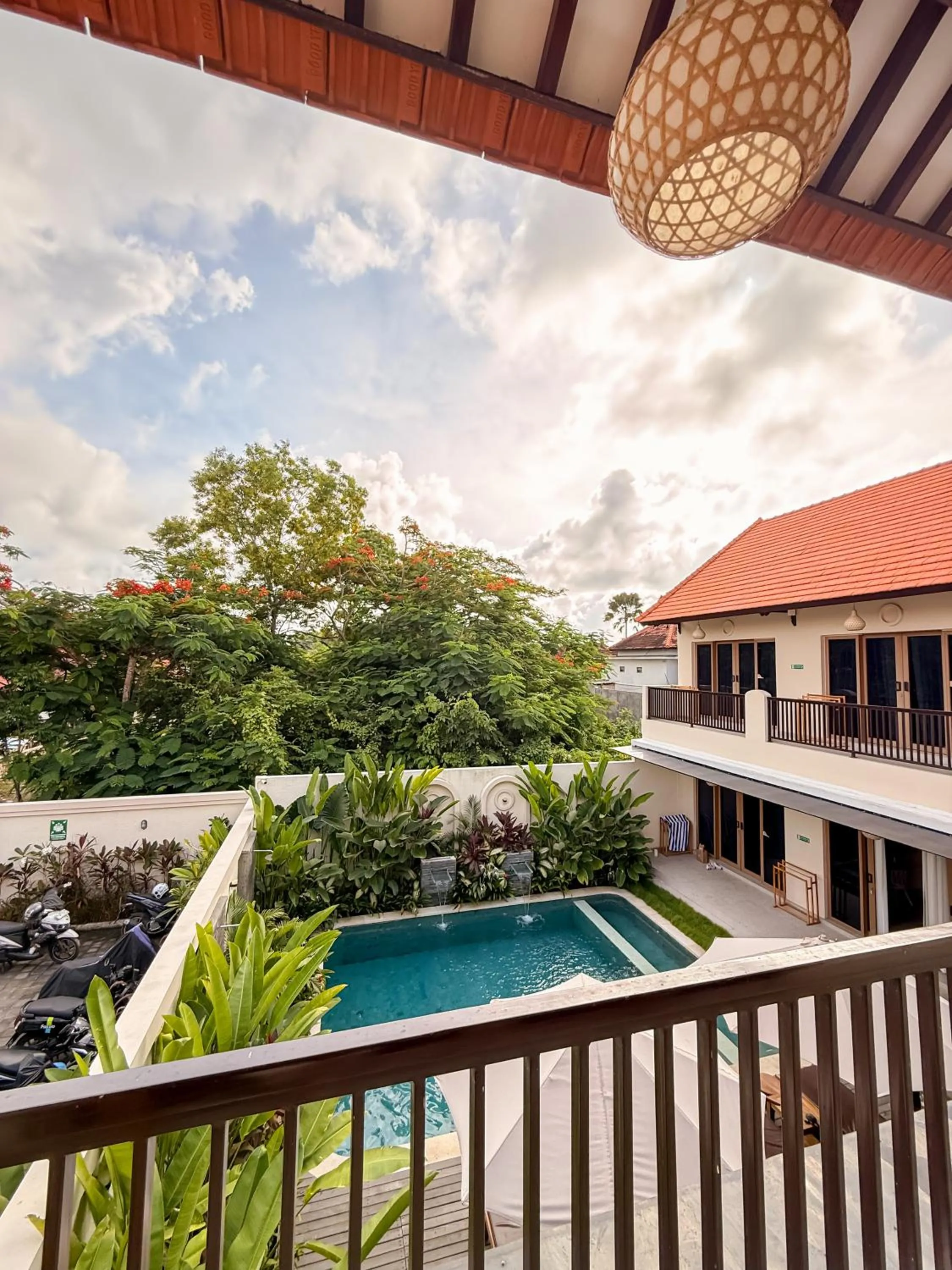 Balcony/Terrace in Wanaseta Guesthouse