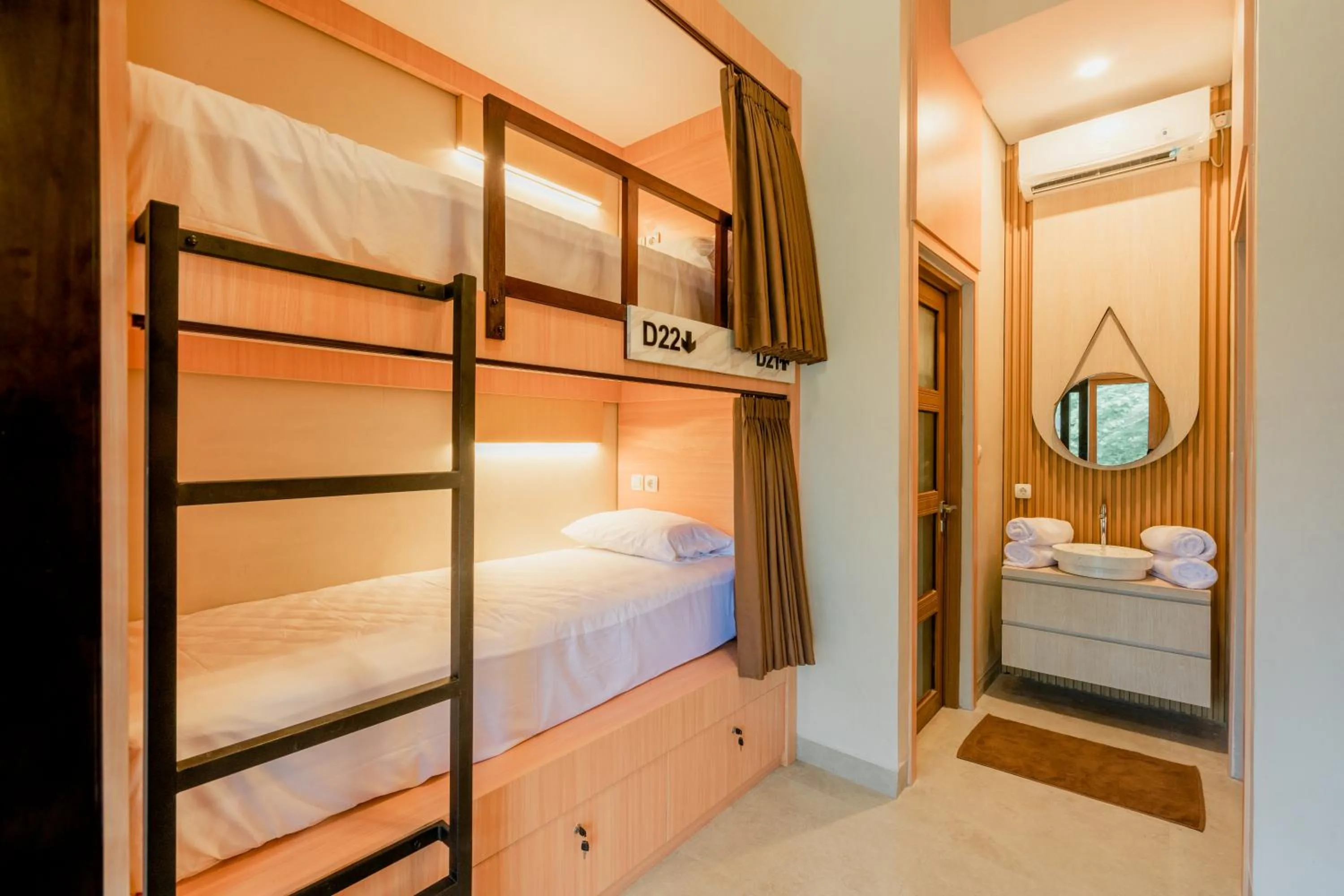 Bed in Wanaseta Guesthouse