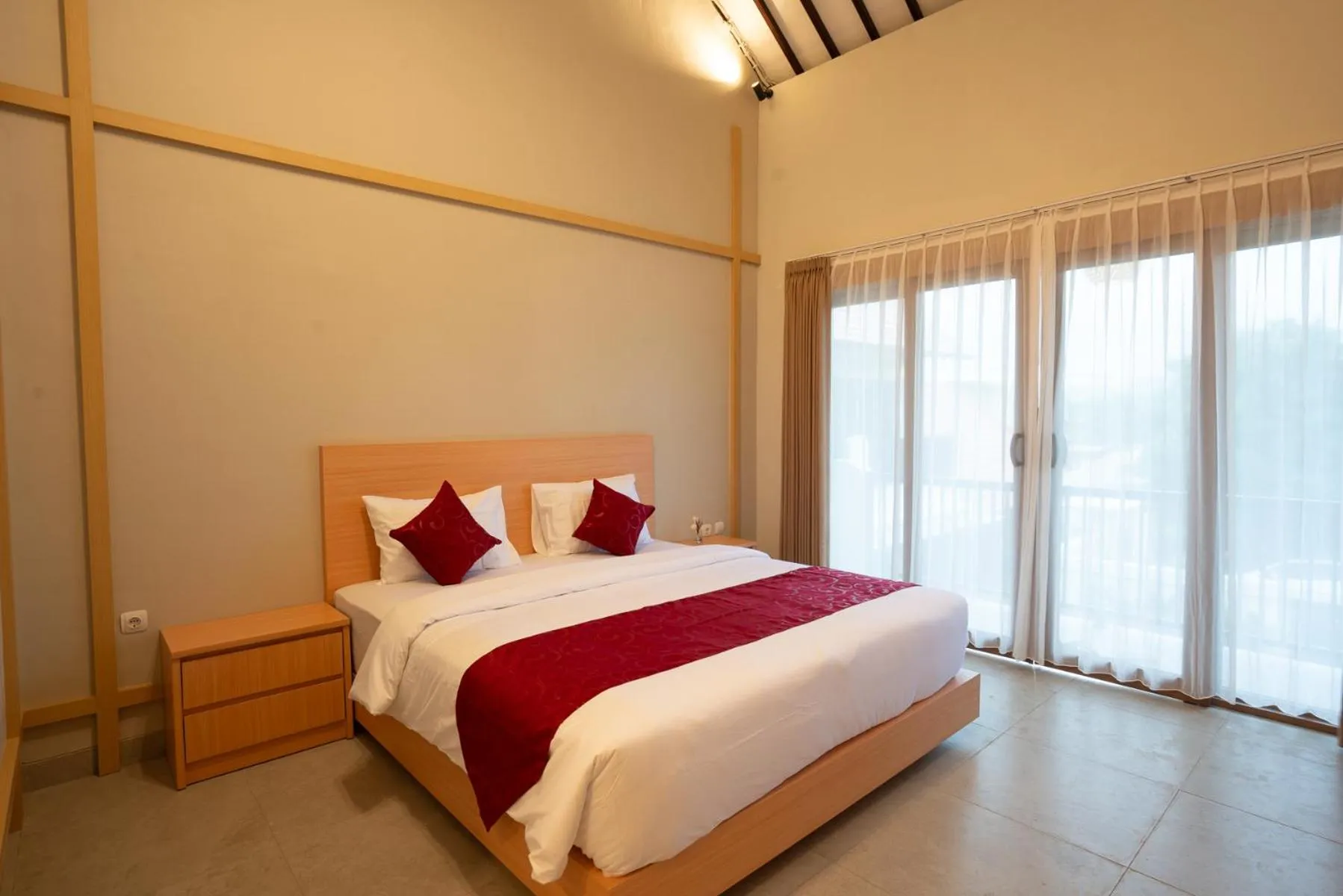 Bed in Wanaseta Guesthouse