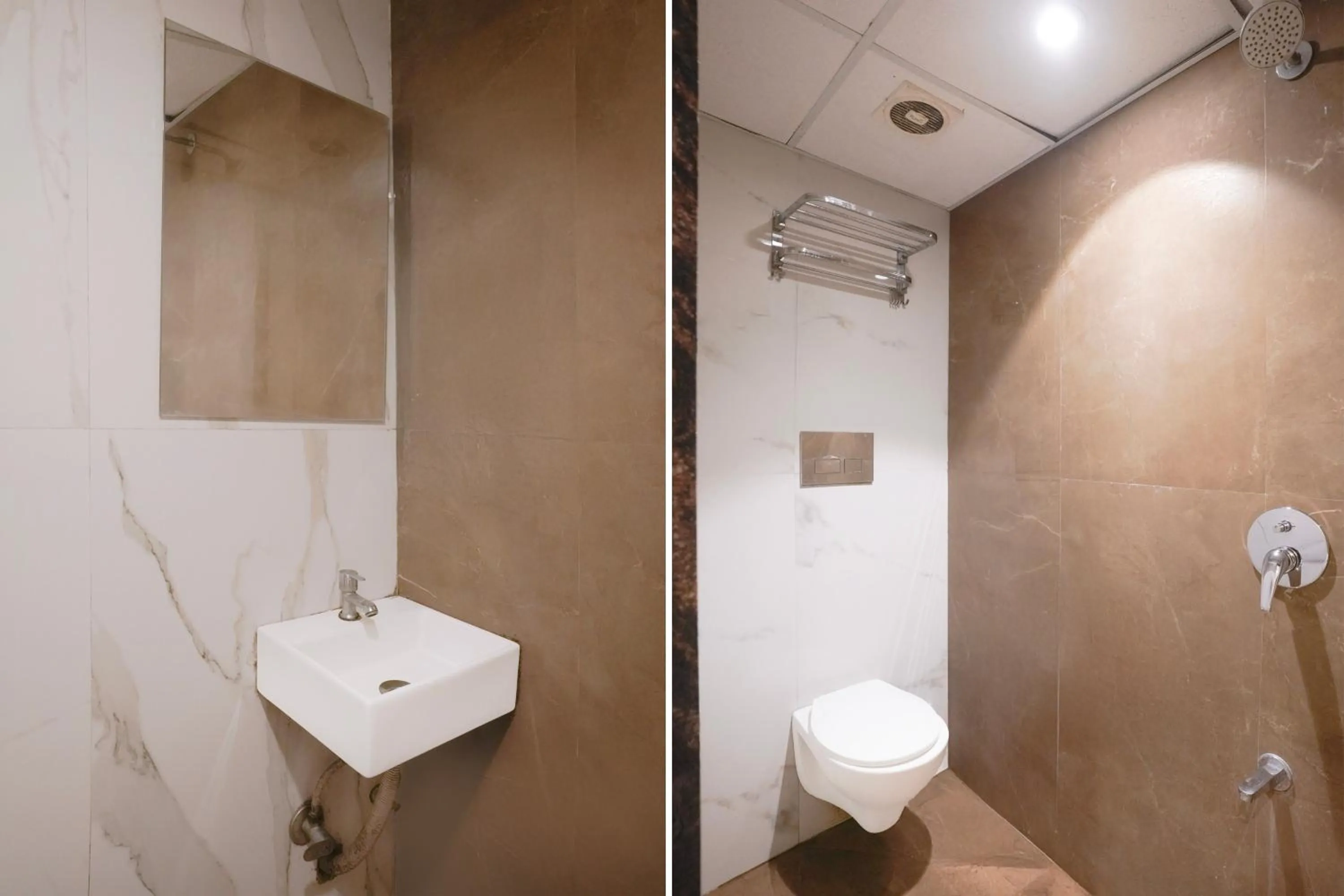 Bathroom in Collection O Crawford Market Formerly Al Ibrahim Hotel