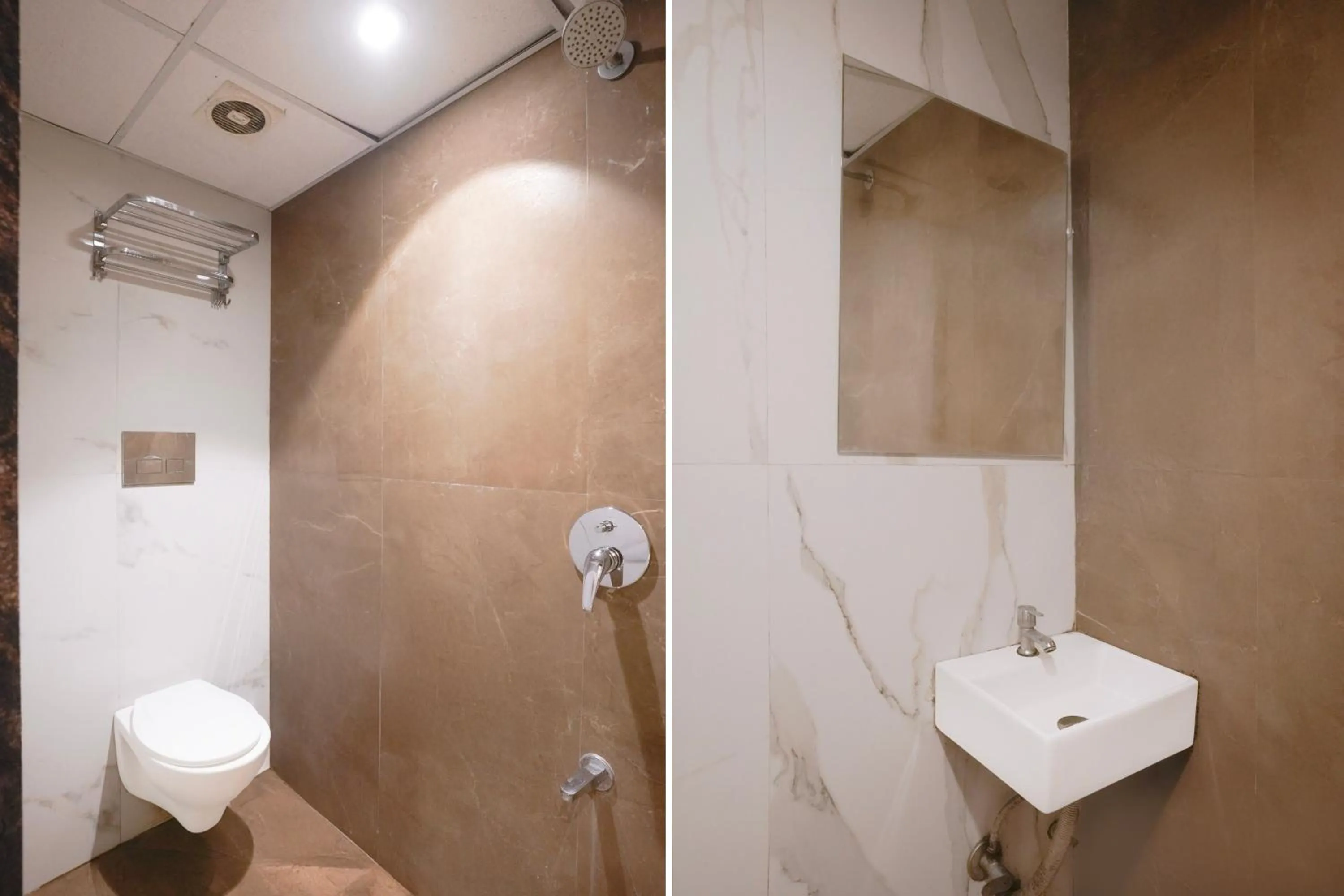 Bathroom in Collection O Crawford Market Formerly Al Ibrahim Hotel