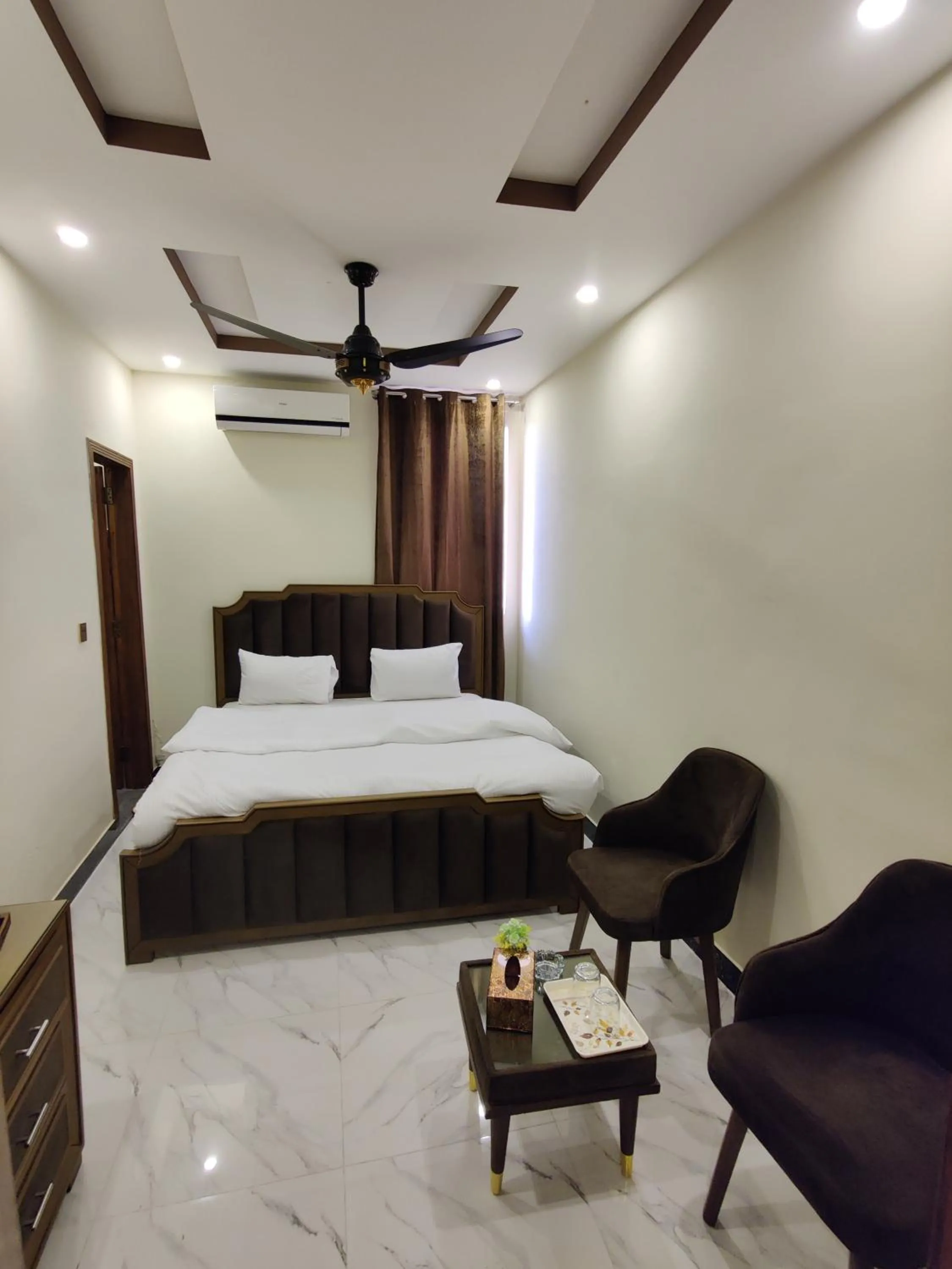 Bed in AL Fateh Hotel