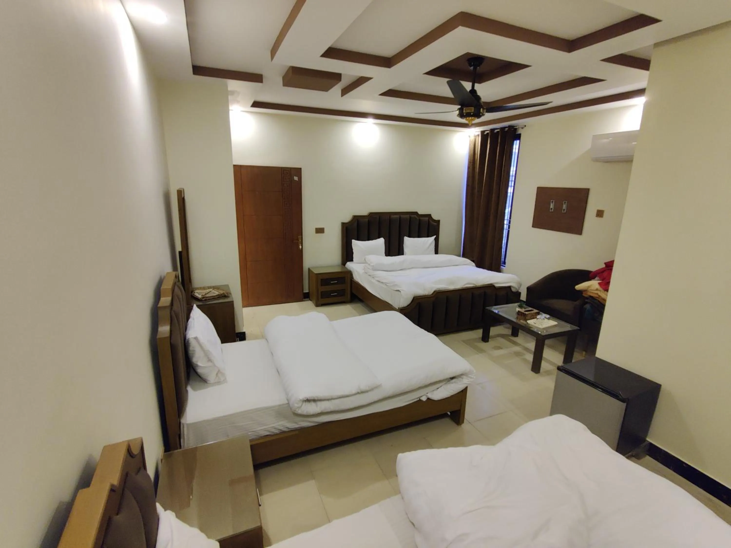 Bed in AL Fateh Hotel