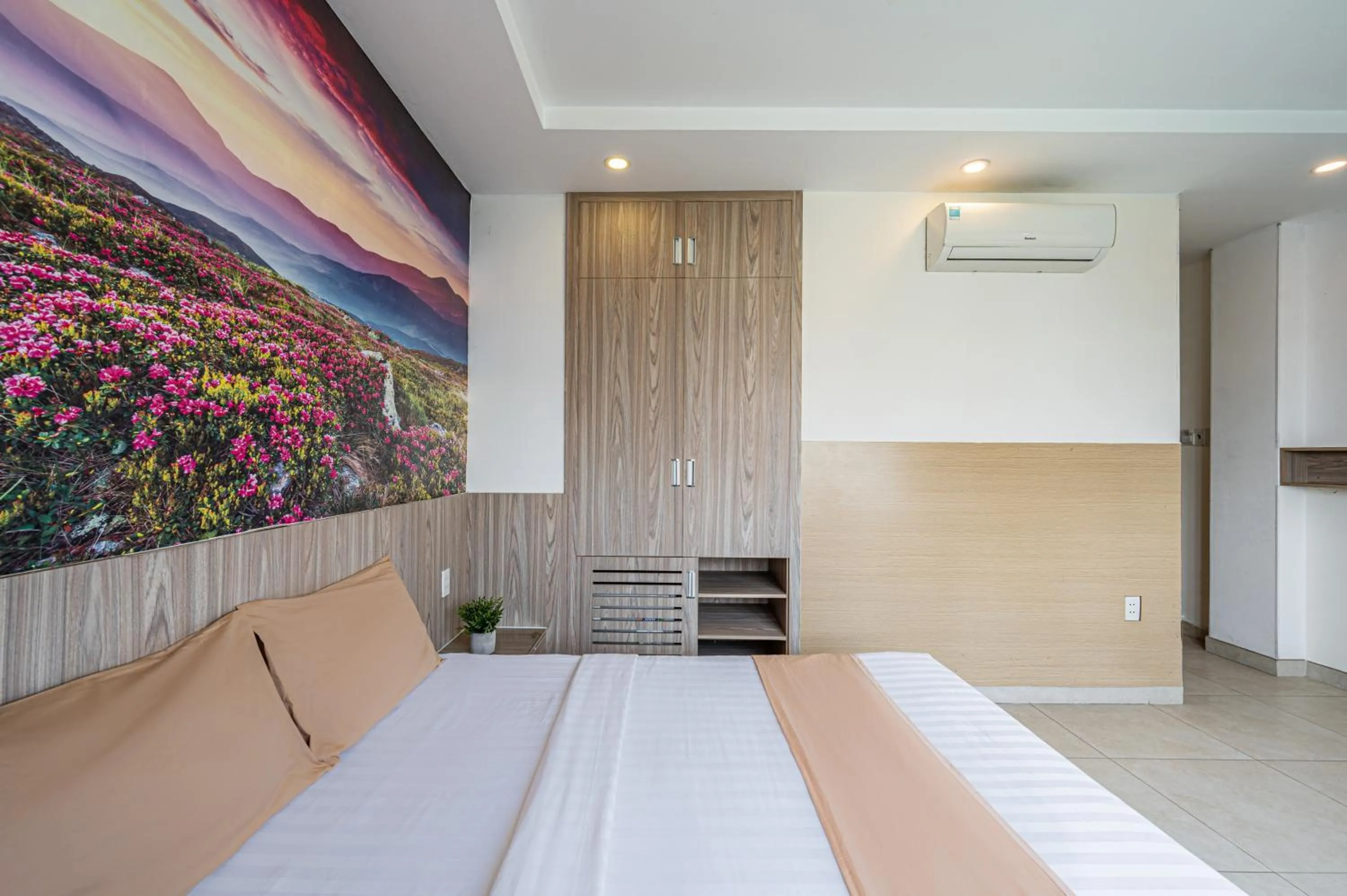 Bed in Cozrum - Love Hotel Trần Bình Trọng