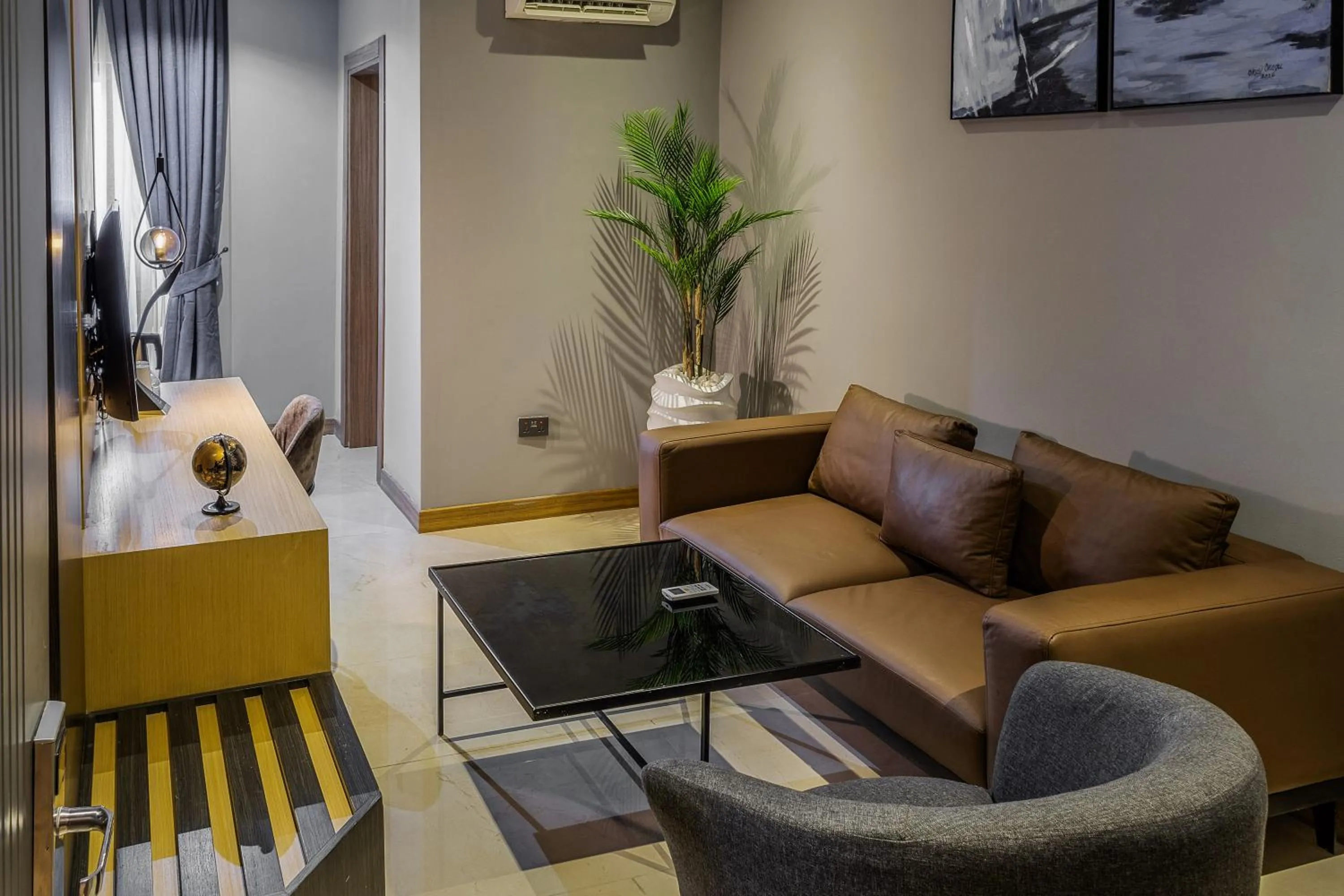 Living room in Yellow Trumpet Wuse 2