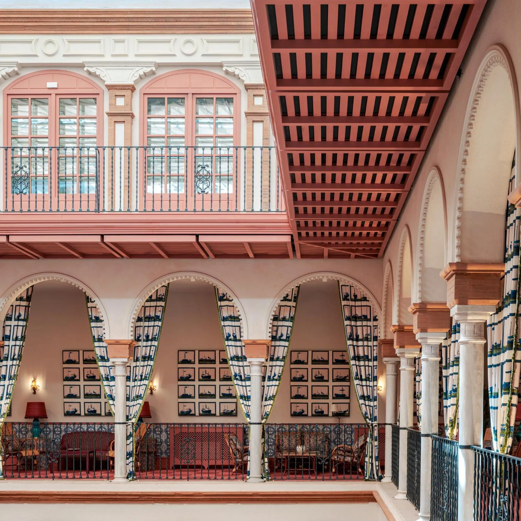 Patio in Cristine Bedfor Sevilla Boutique Hotel