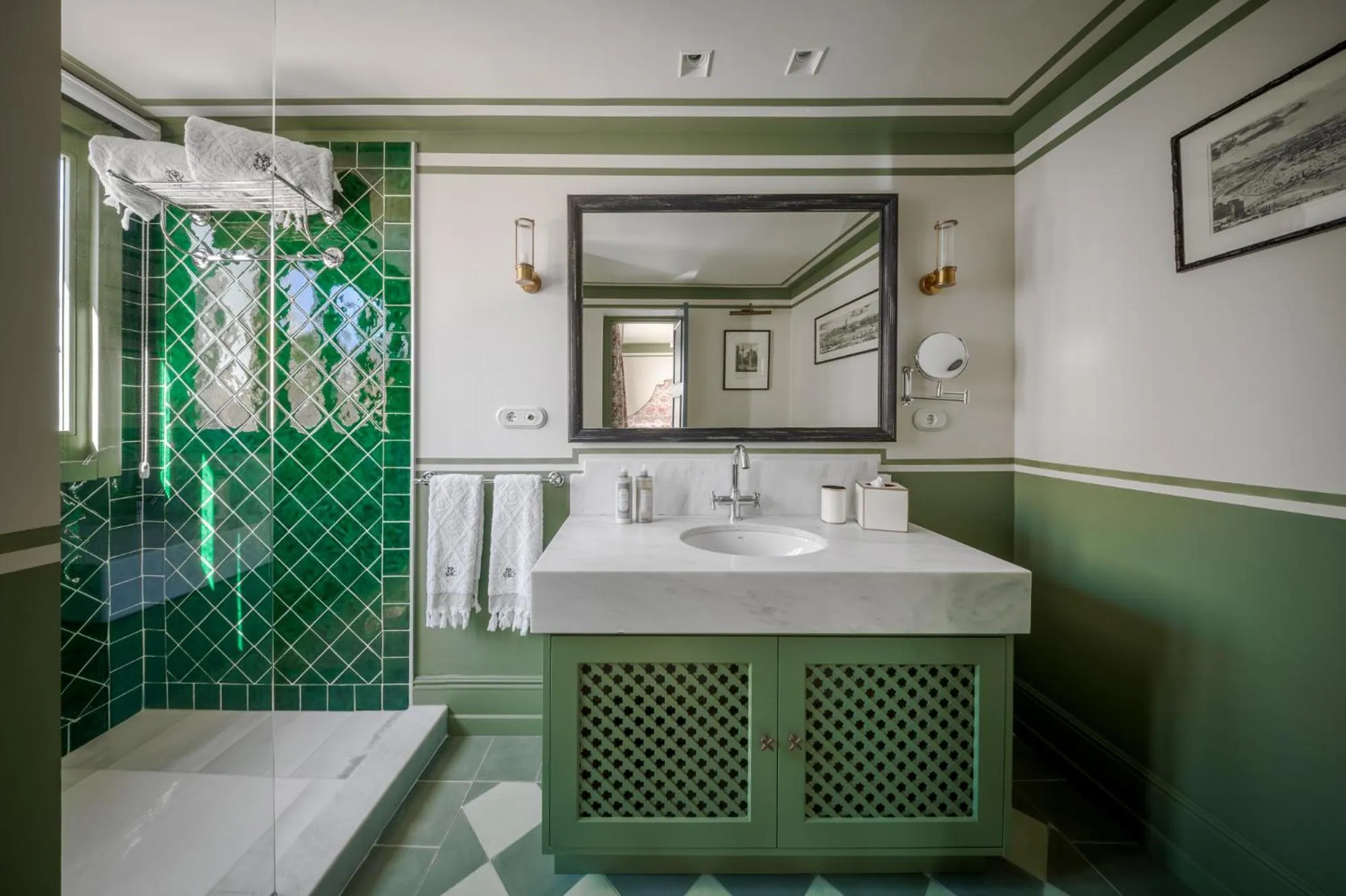 Bathroom in Cristine Bedfor Sevilla Boutique Hotel