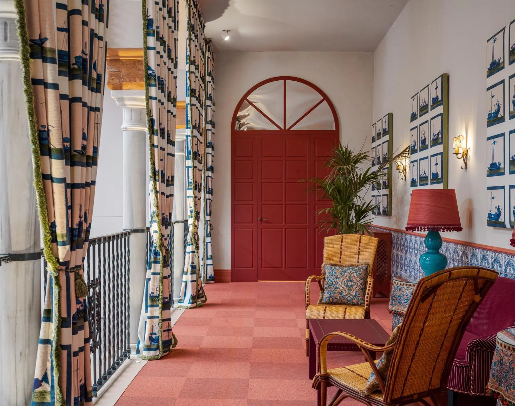 Seating area in Cristine Bedfor Sevilla Boutique Hotel