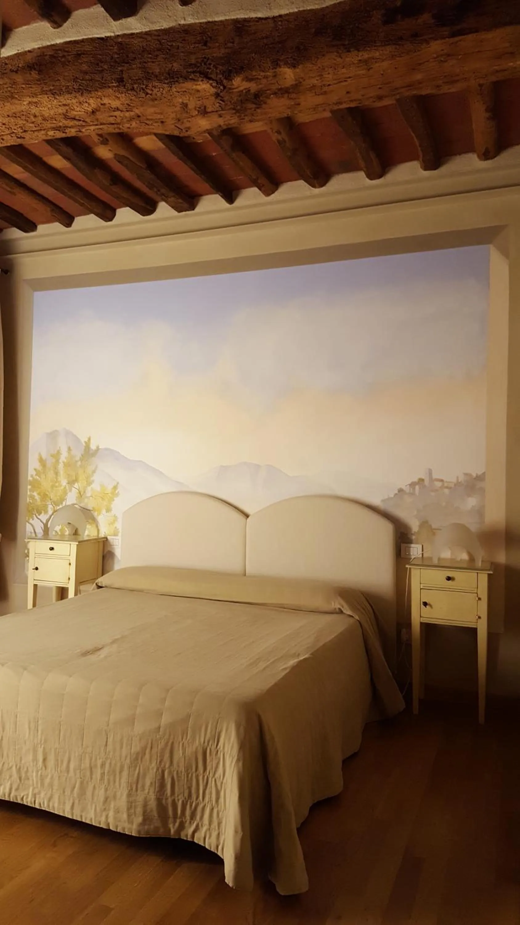 Bedroom, Bed in Albergo San Martino & Depandance