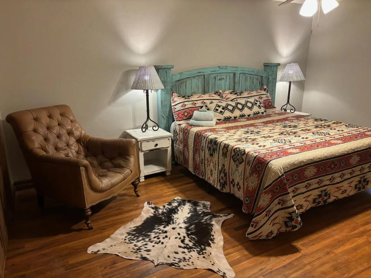 Bed in Riverside Retreat