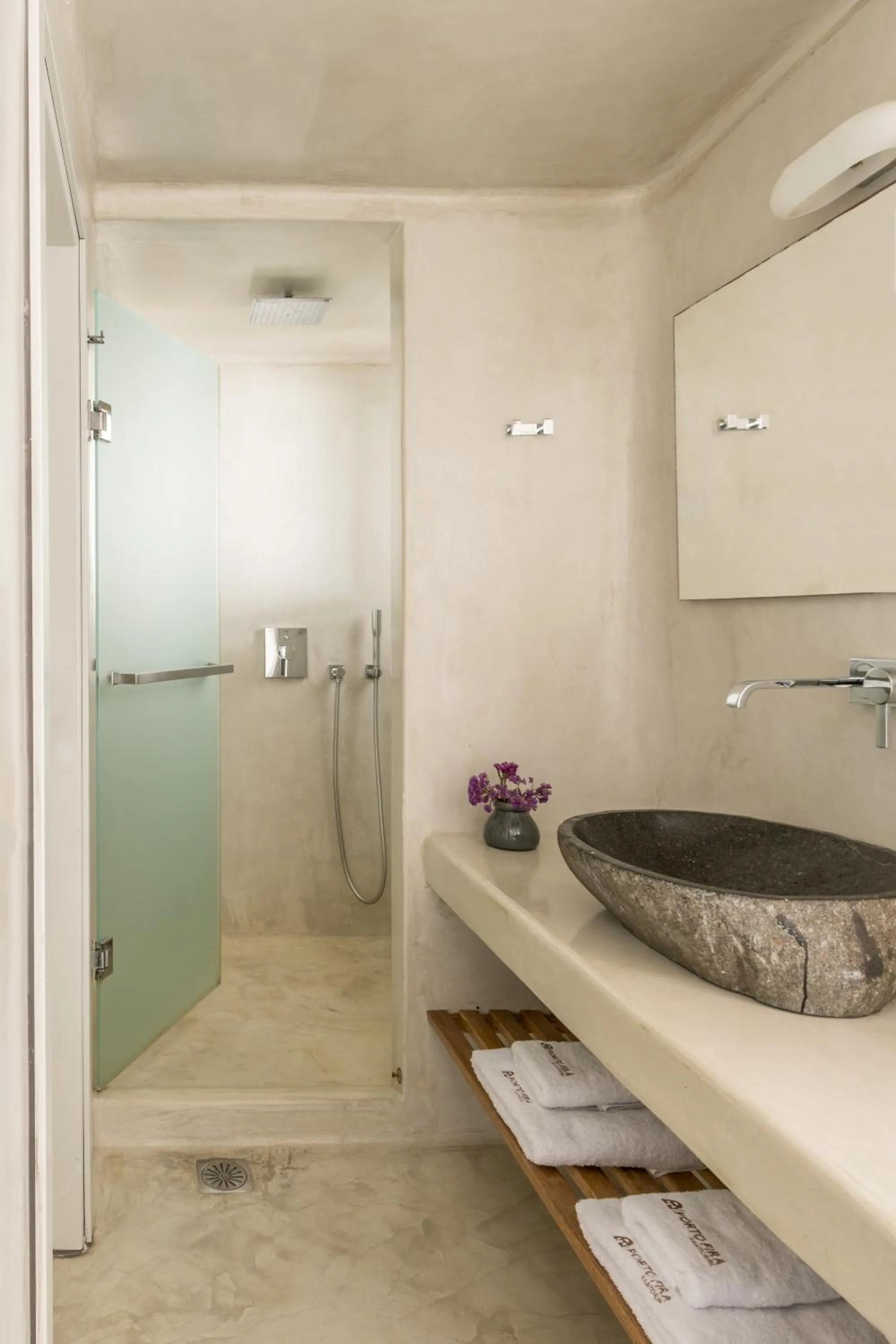 Shower in Porto Fira Suites