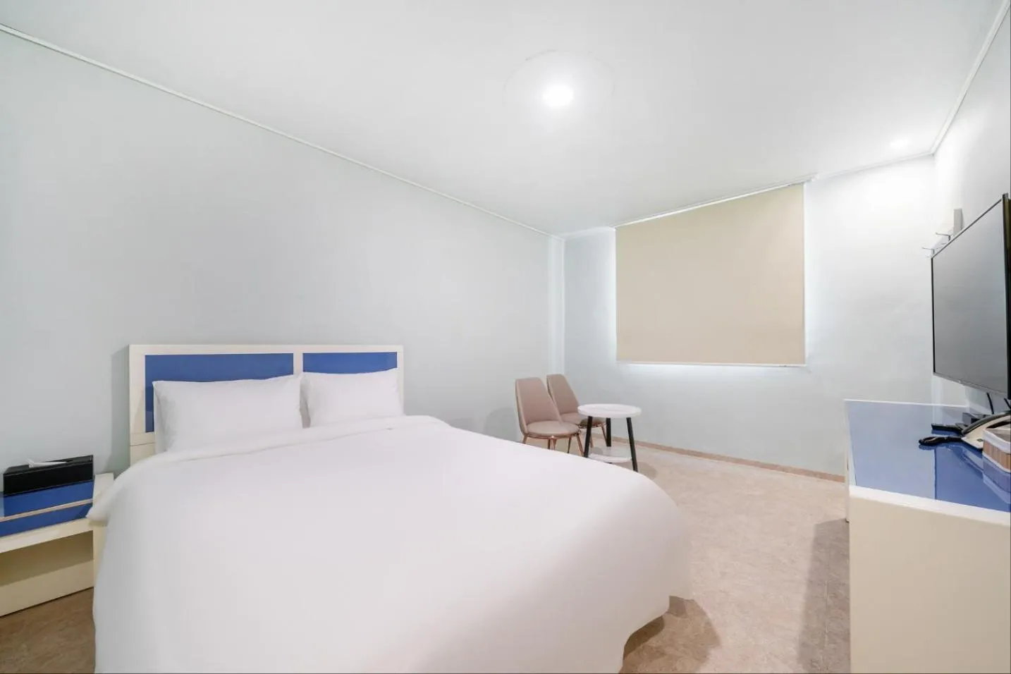 Bed in Taean Manripo Feel Hotel