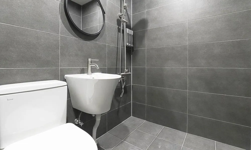 Toilet in Taean Manripo Feel Hotel