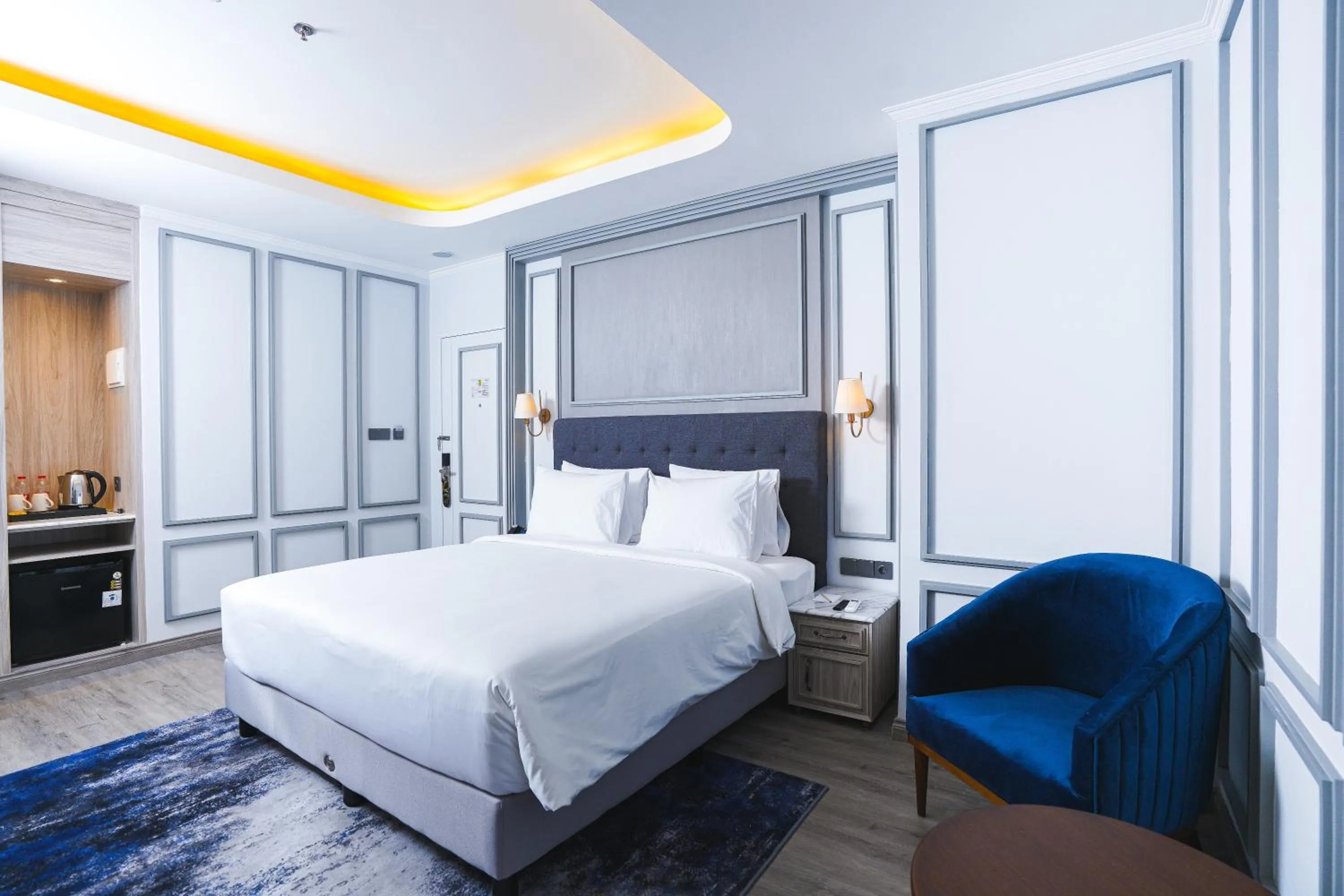 Bed in De Bijou Boutique Hotel Yogyakarta