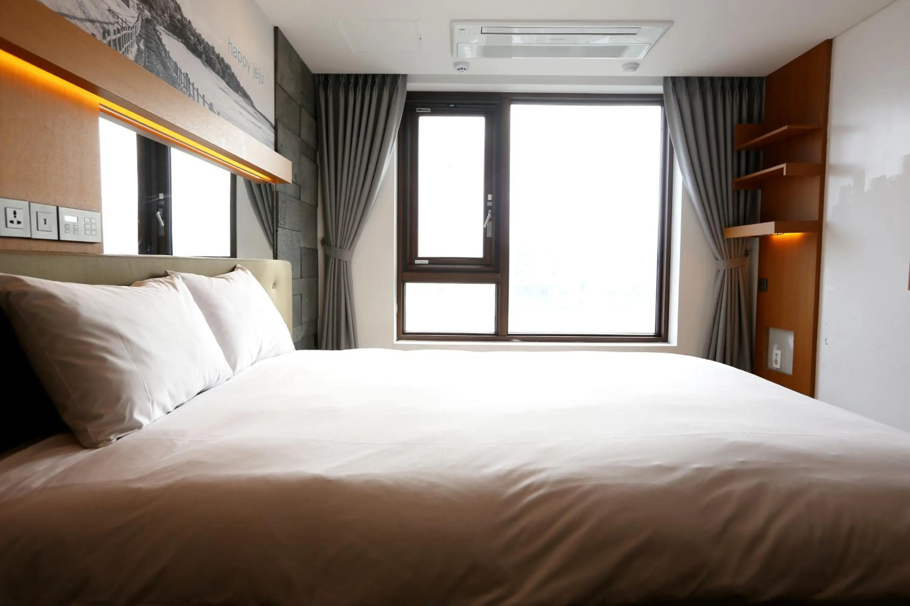 Bed in Asia Hotel Jeju