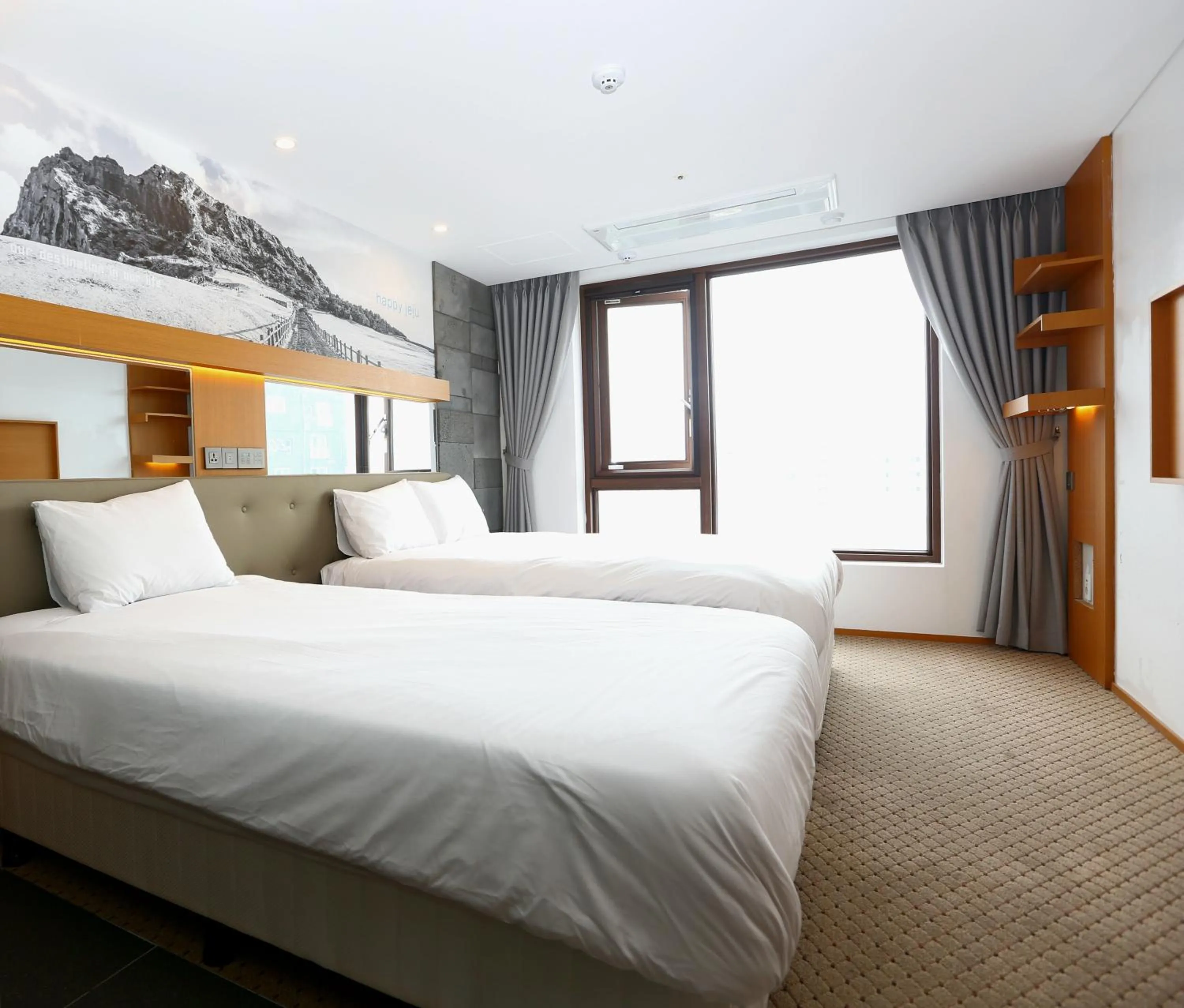 Bed in Asia Hotel Jeju