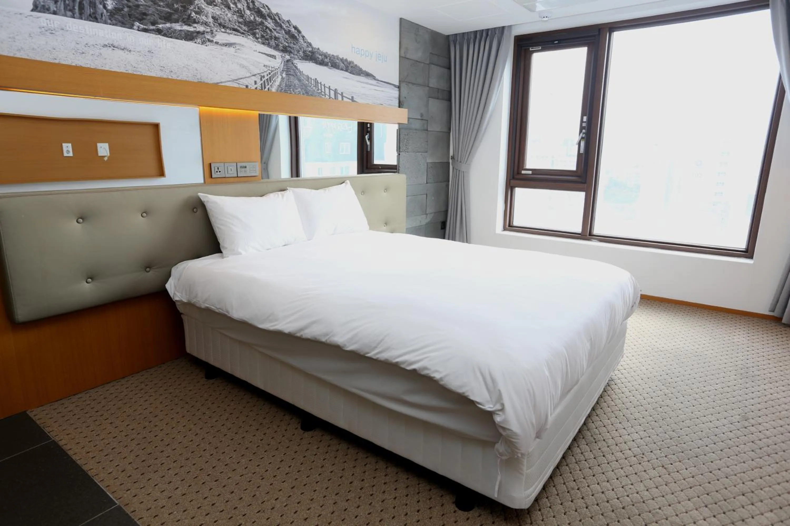 Bed in Asia Hotel Jeju