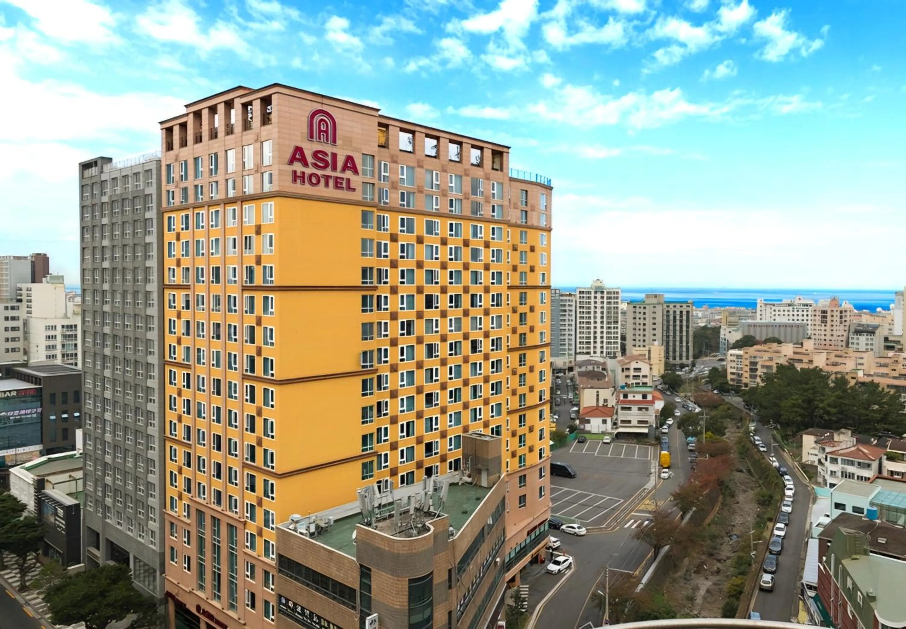 Property building in Asia Hotel Jeju