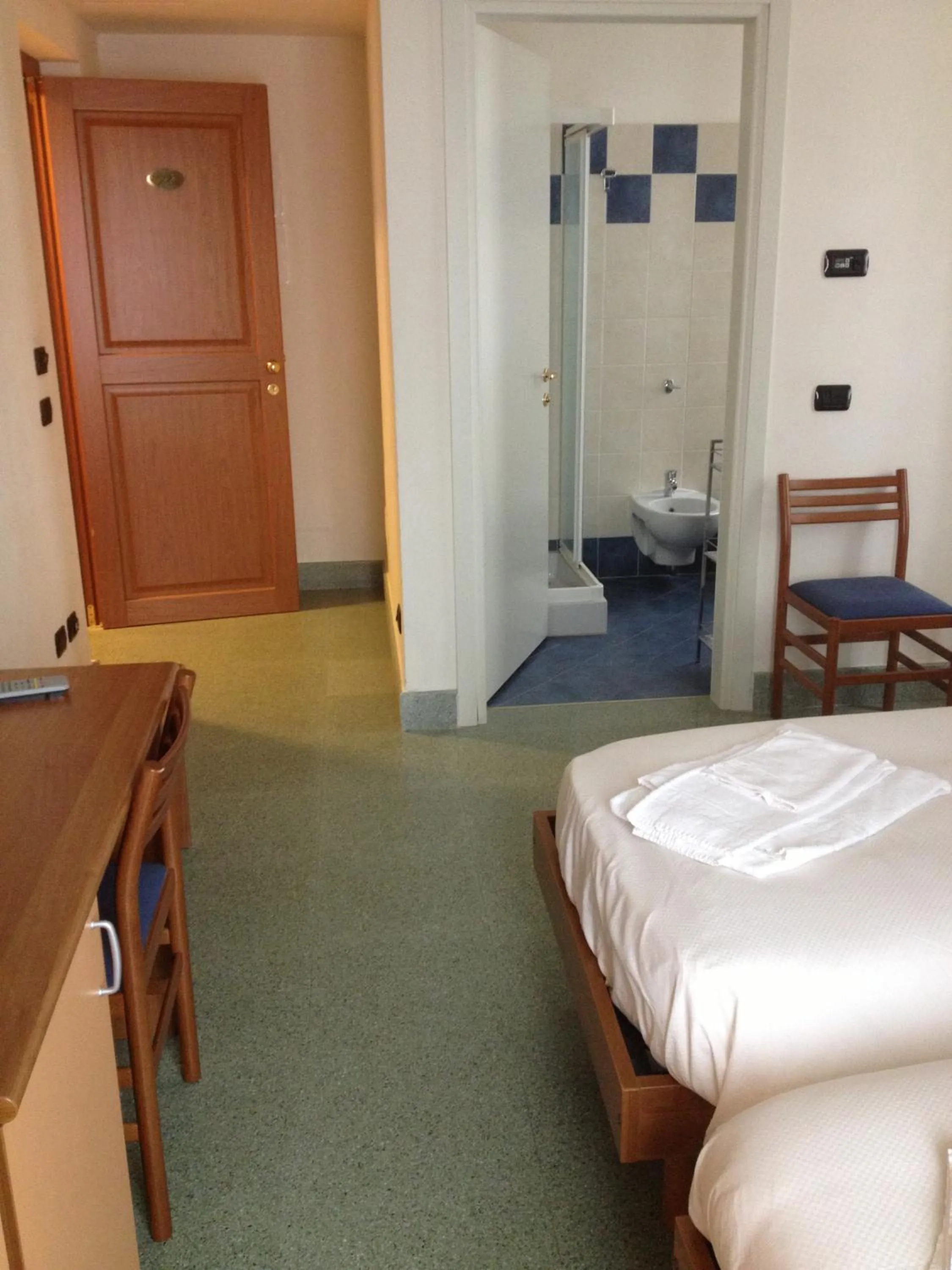 Decorative detail, Bed in Hotel Lario