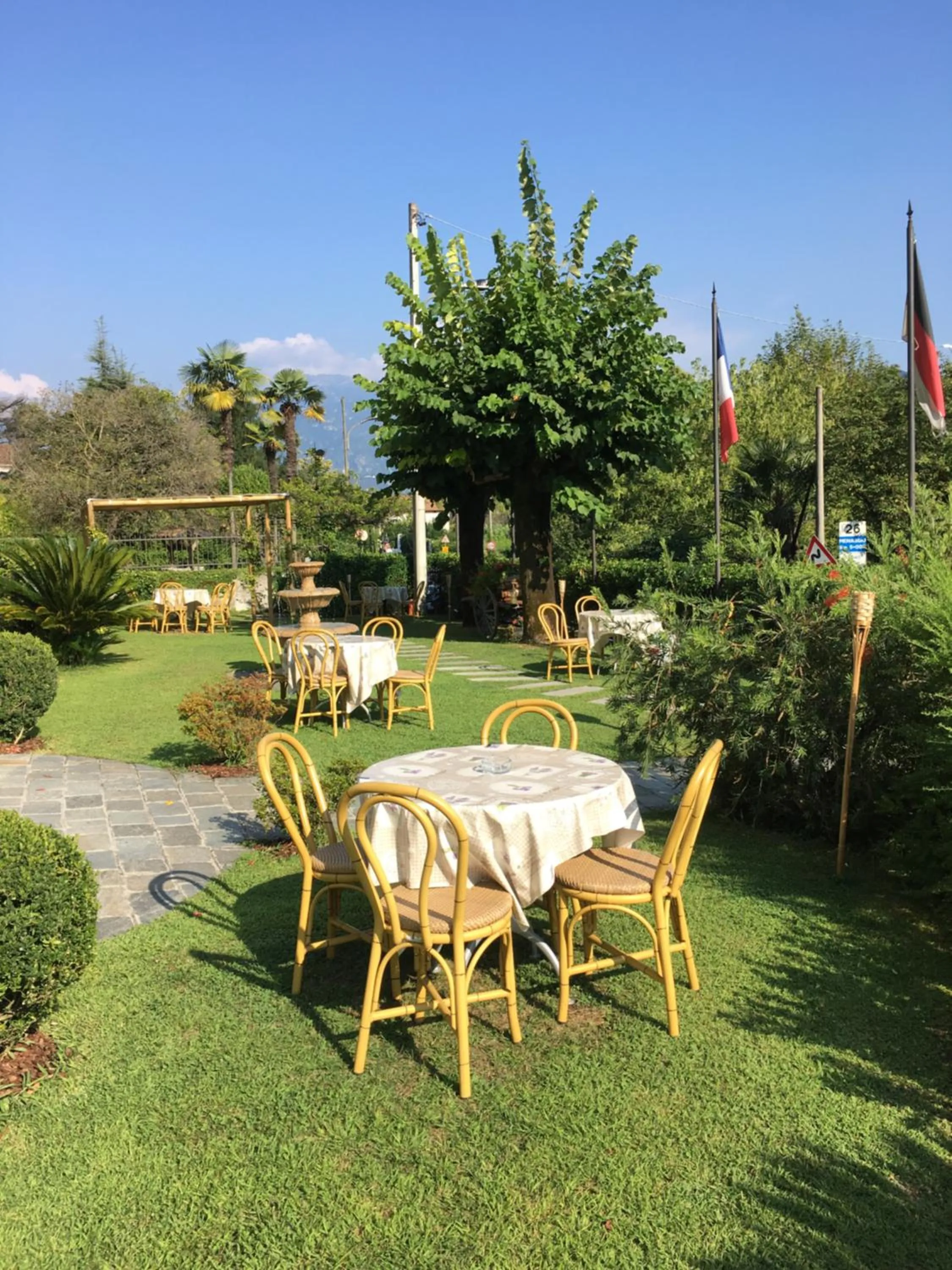 Garden in Hotel Lario