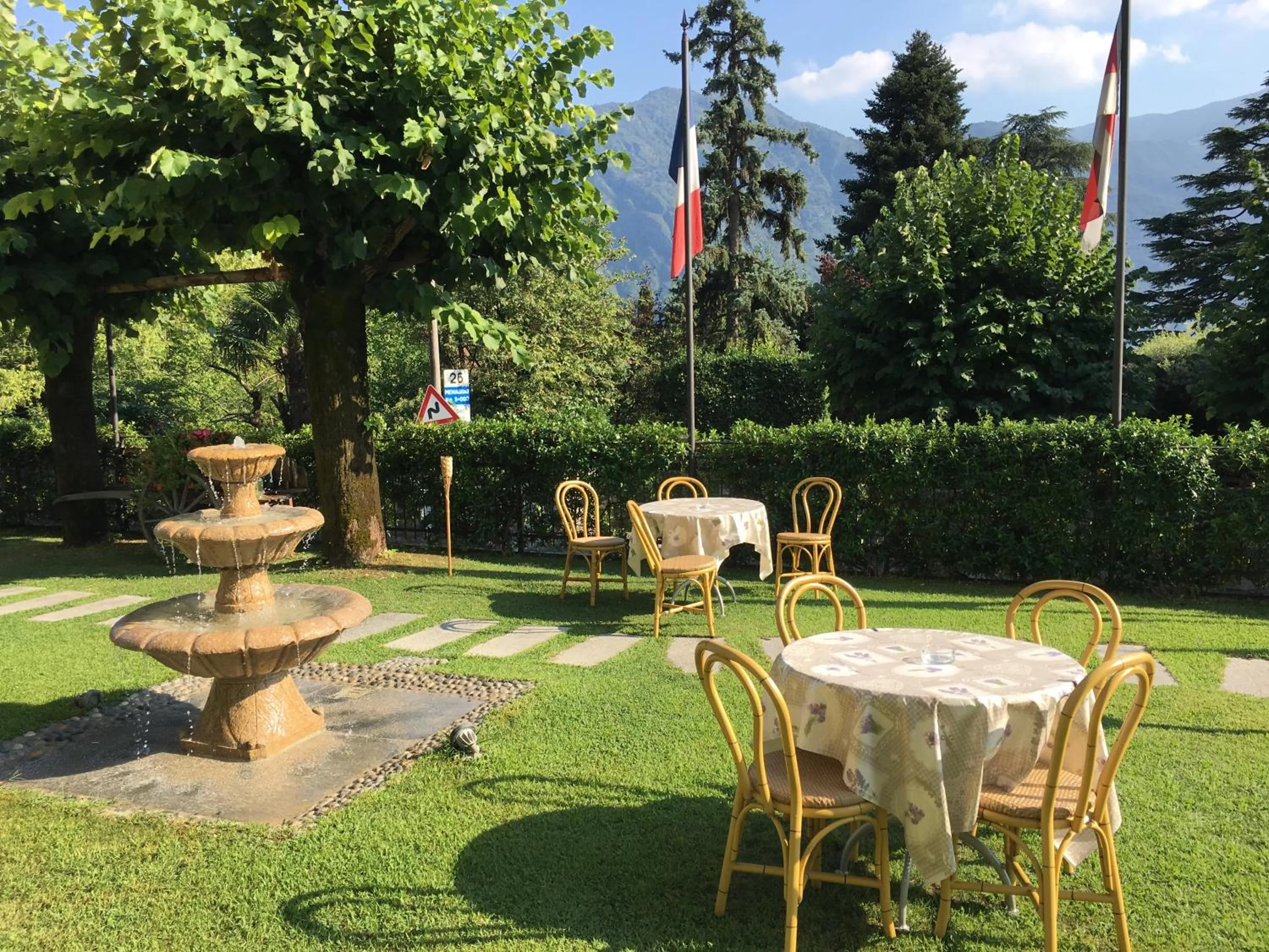 Garden in Hotel Lario