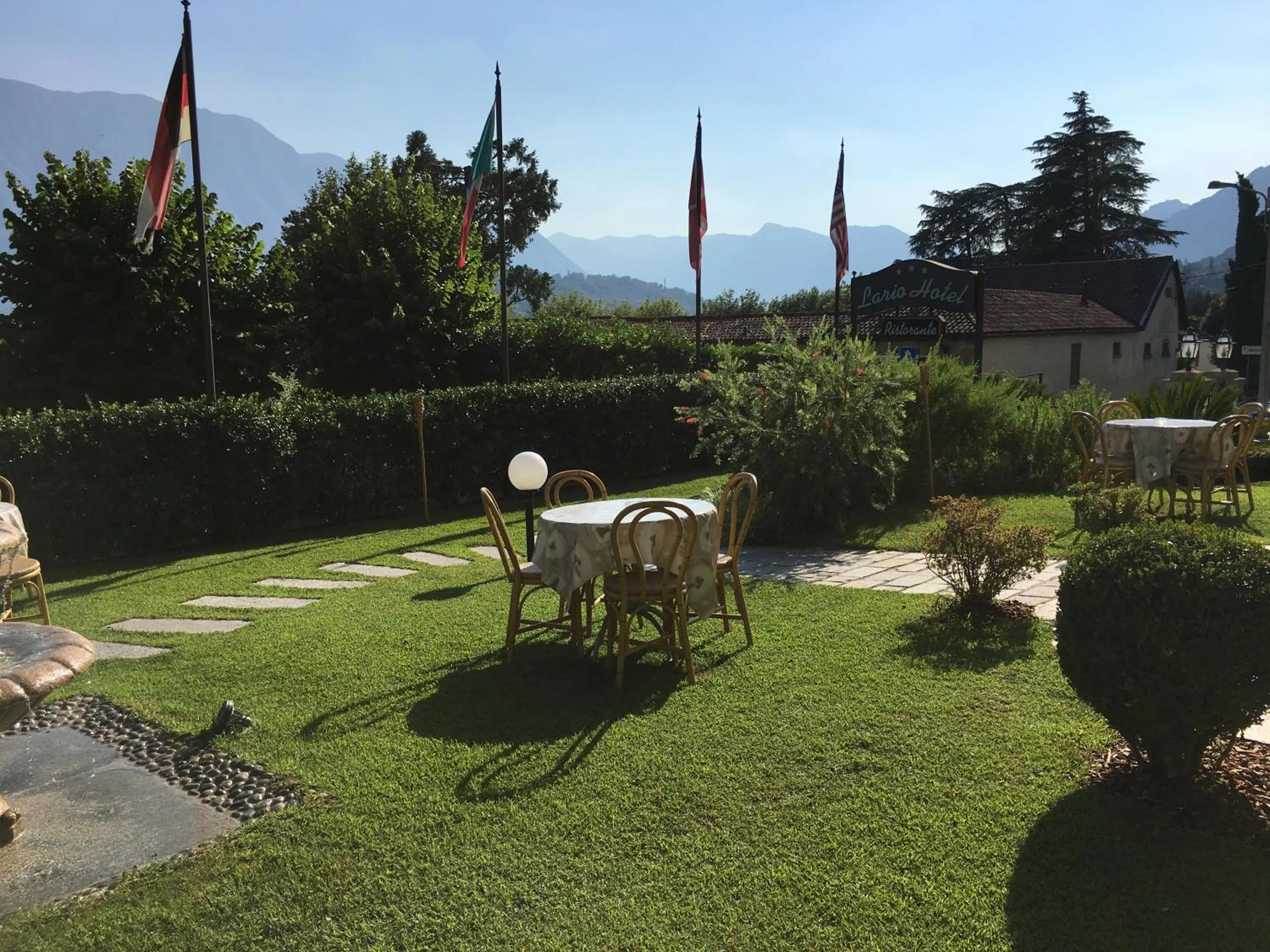 Garden in Hotel Lario