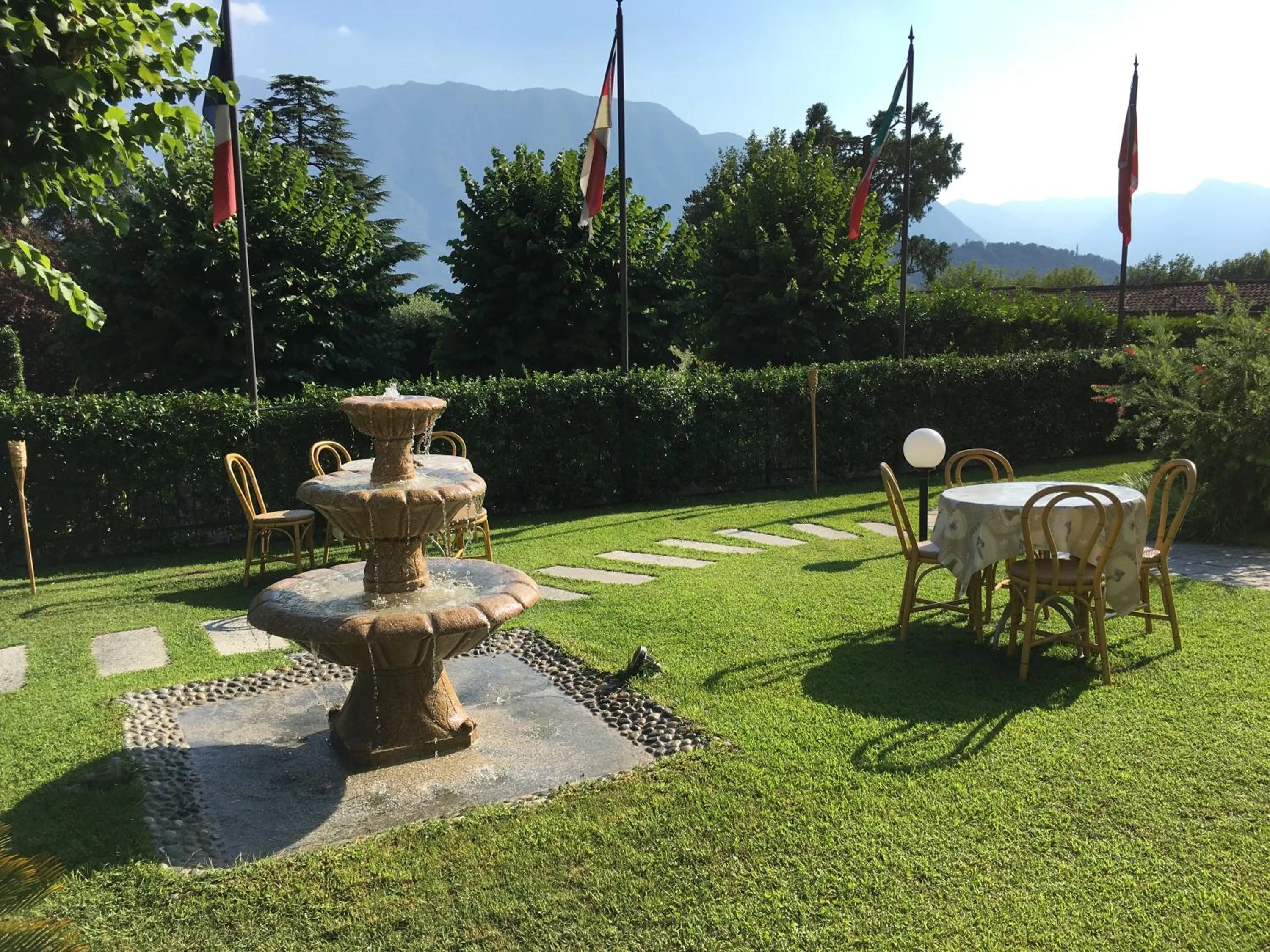 Garden in Hotel Lario