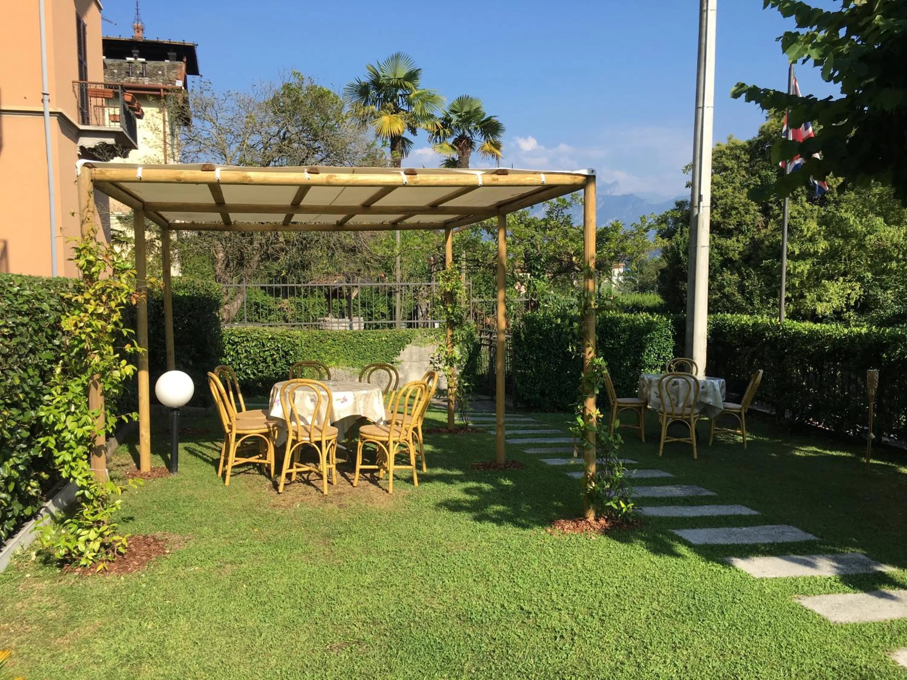 Garden in Hotel Lario