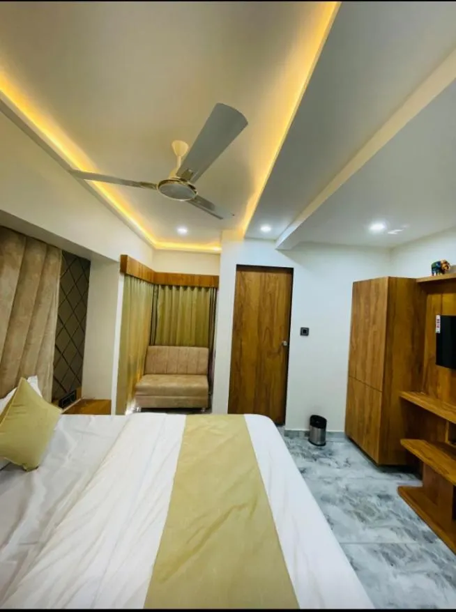 Bed in Hotel Skyland