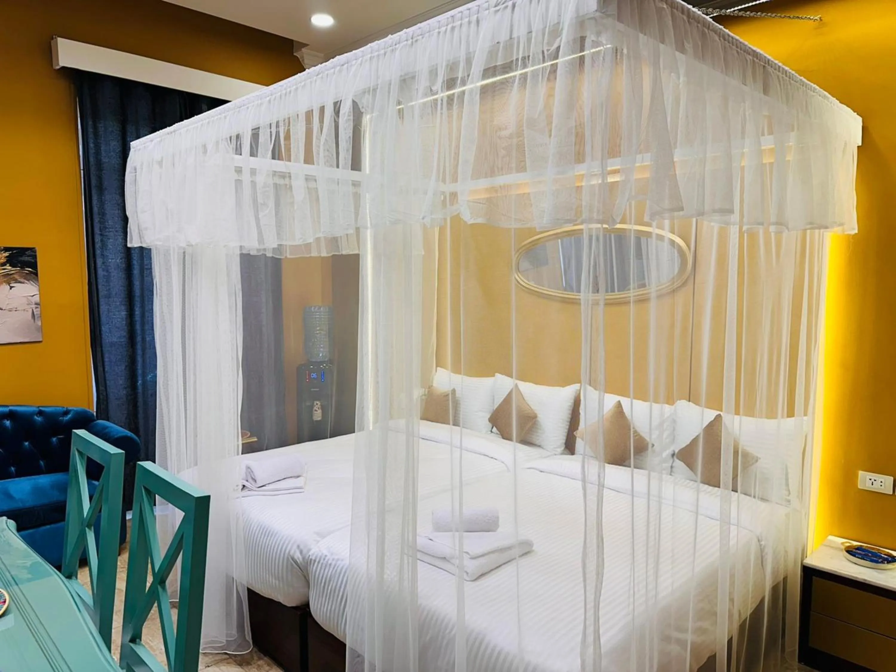 Bed in GA Plus Hotel in the heart of Cairo