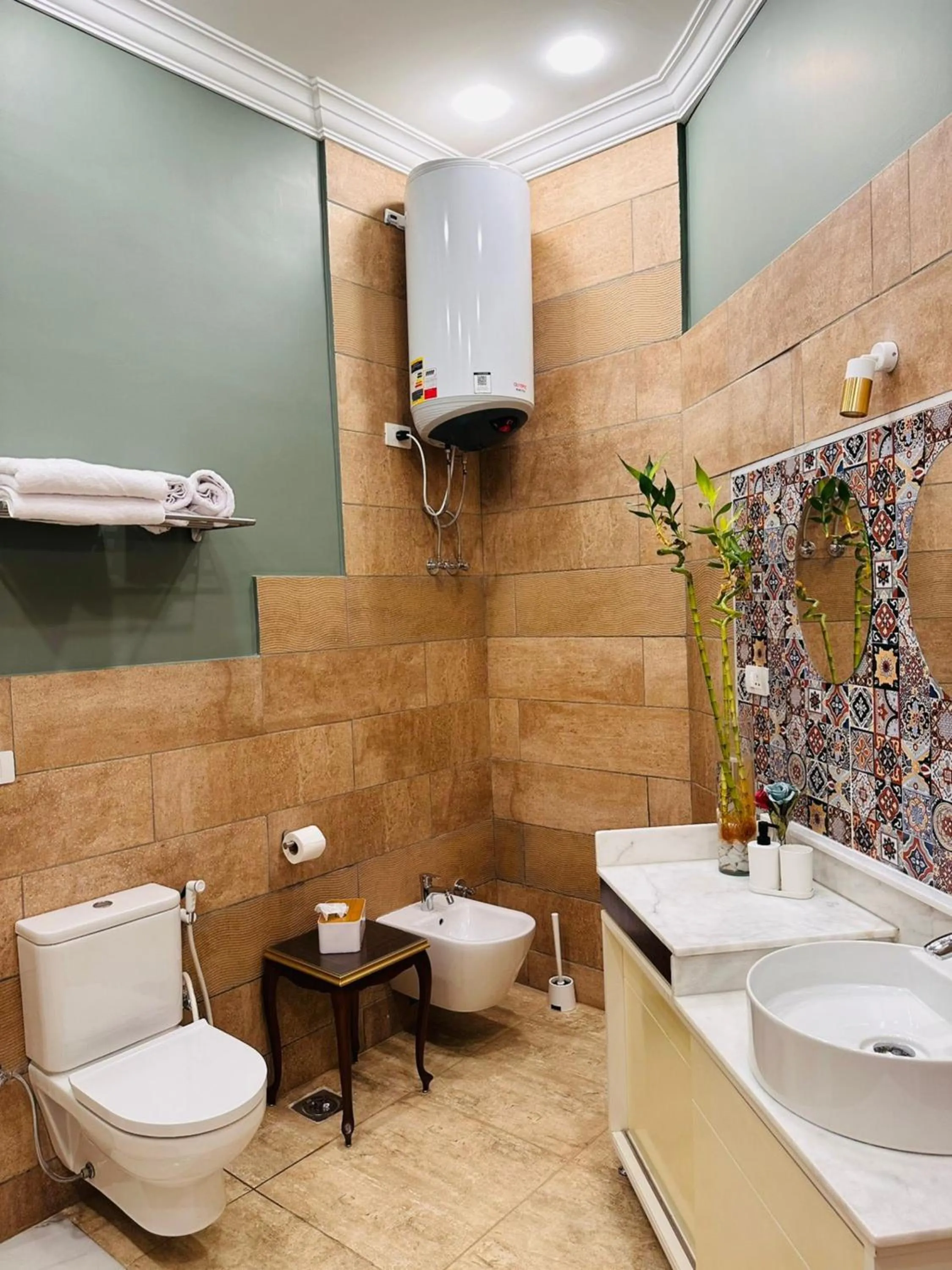 Shower in GA Plus Hotel in the heart of Cairo