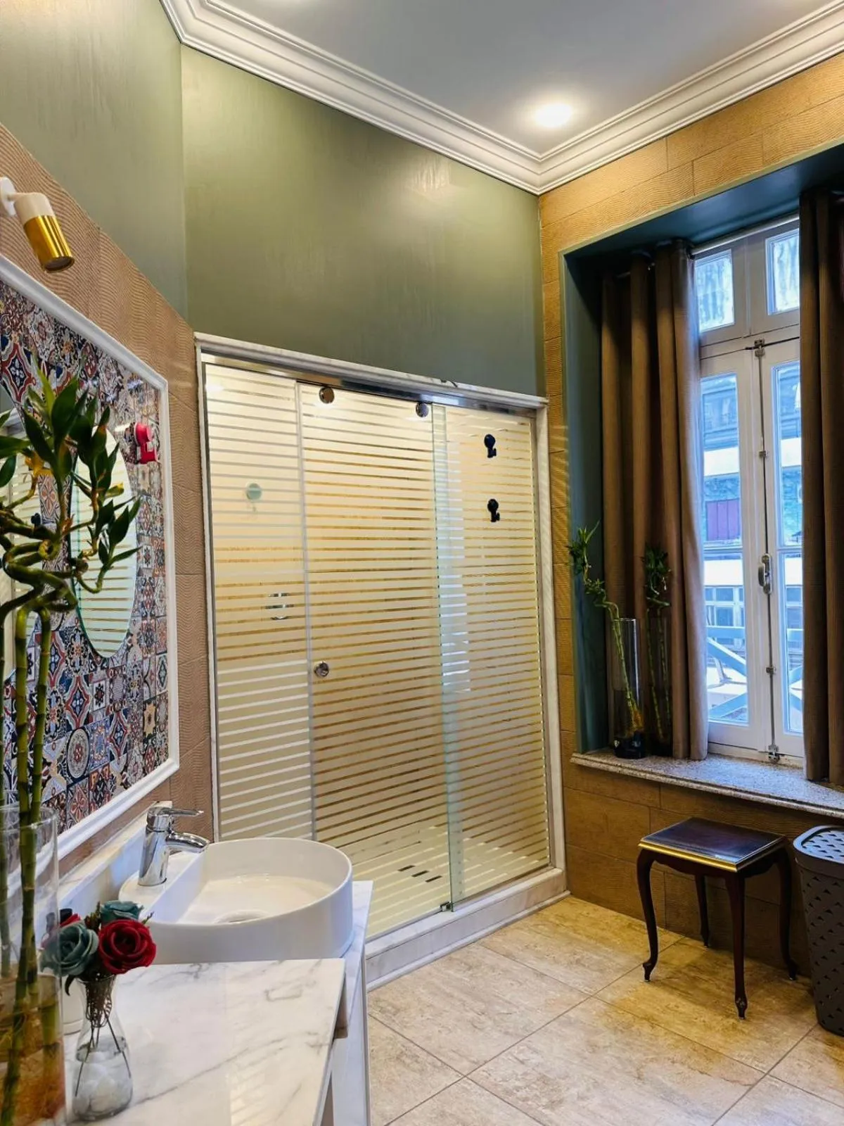 Shower in GA Plus Hotel in the heart of Cairo