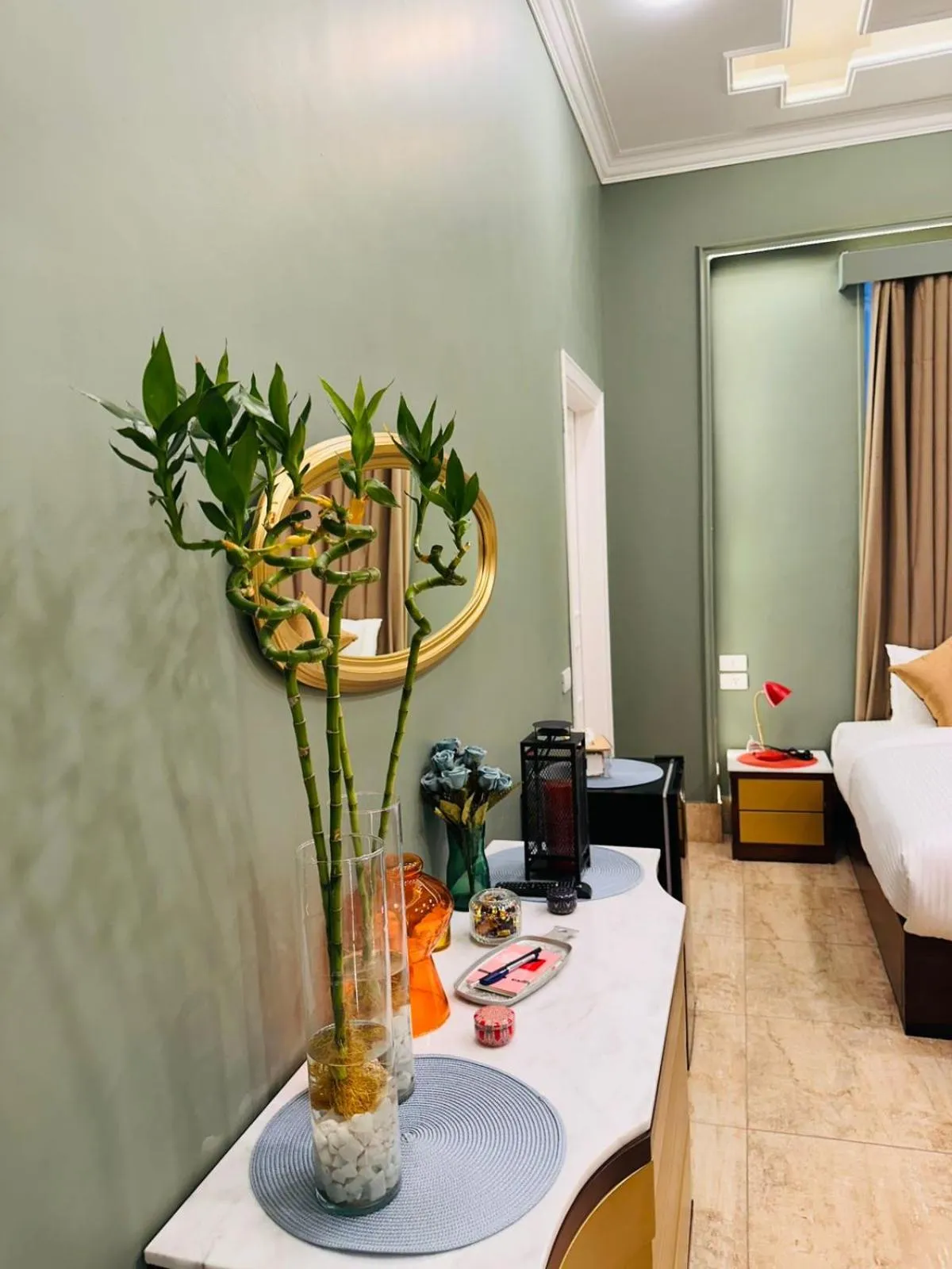 Photo of the whole room, Bed in GA Plus Hotel in the heart of Cairo