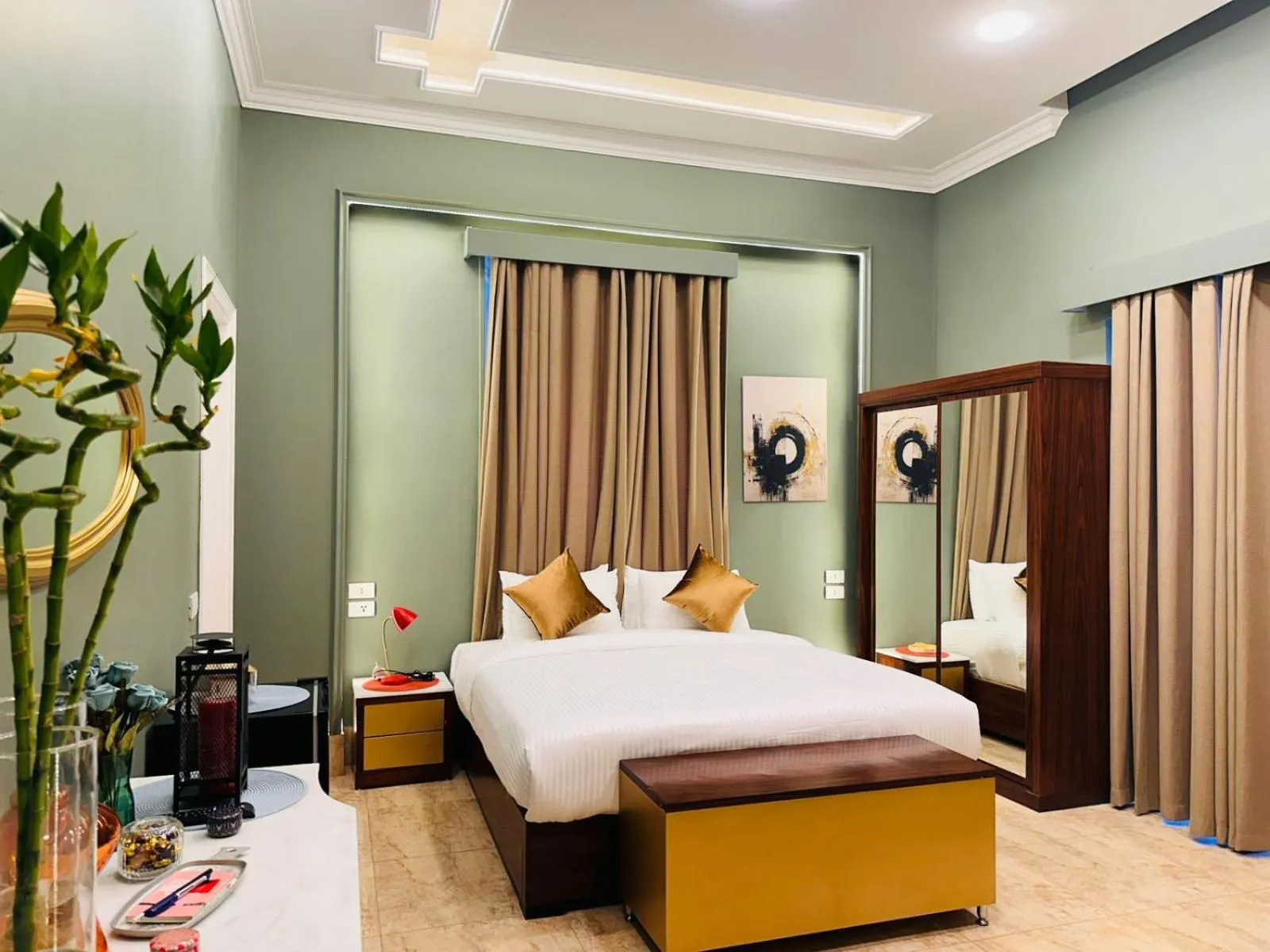 Photo of the whole room, Bed in GA Plus Hotel in the heart of Cairo