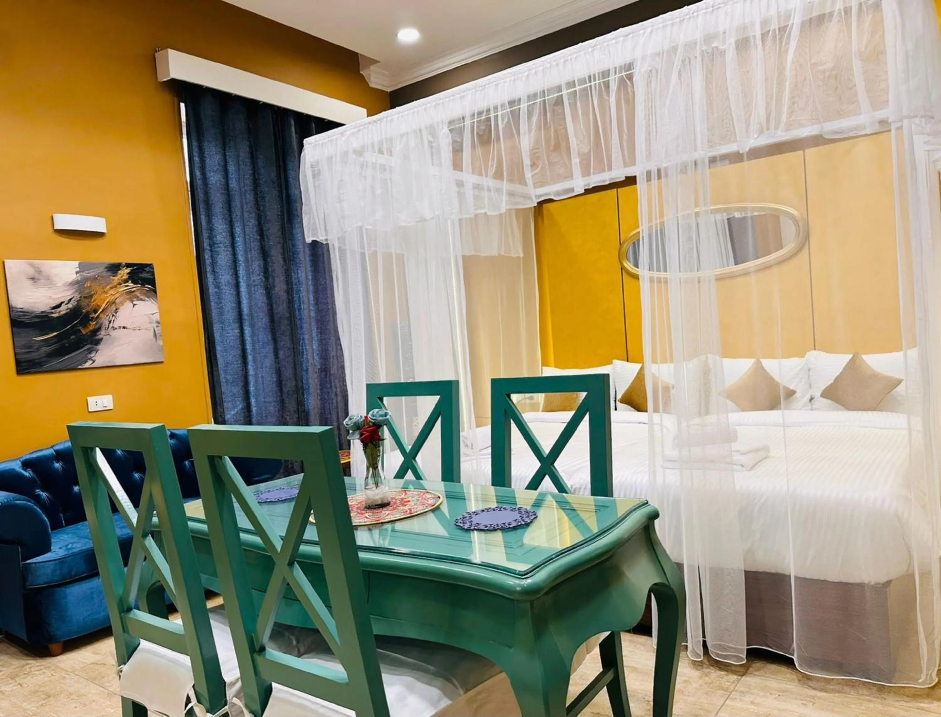 Photo of the whole room, Bed in GA Plus Hotel in the heart of Cairo