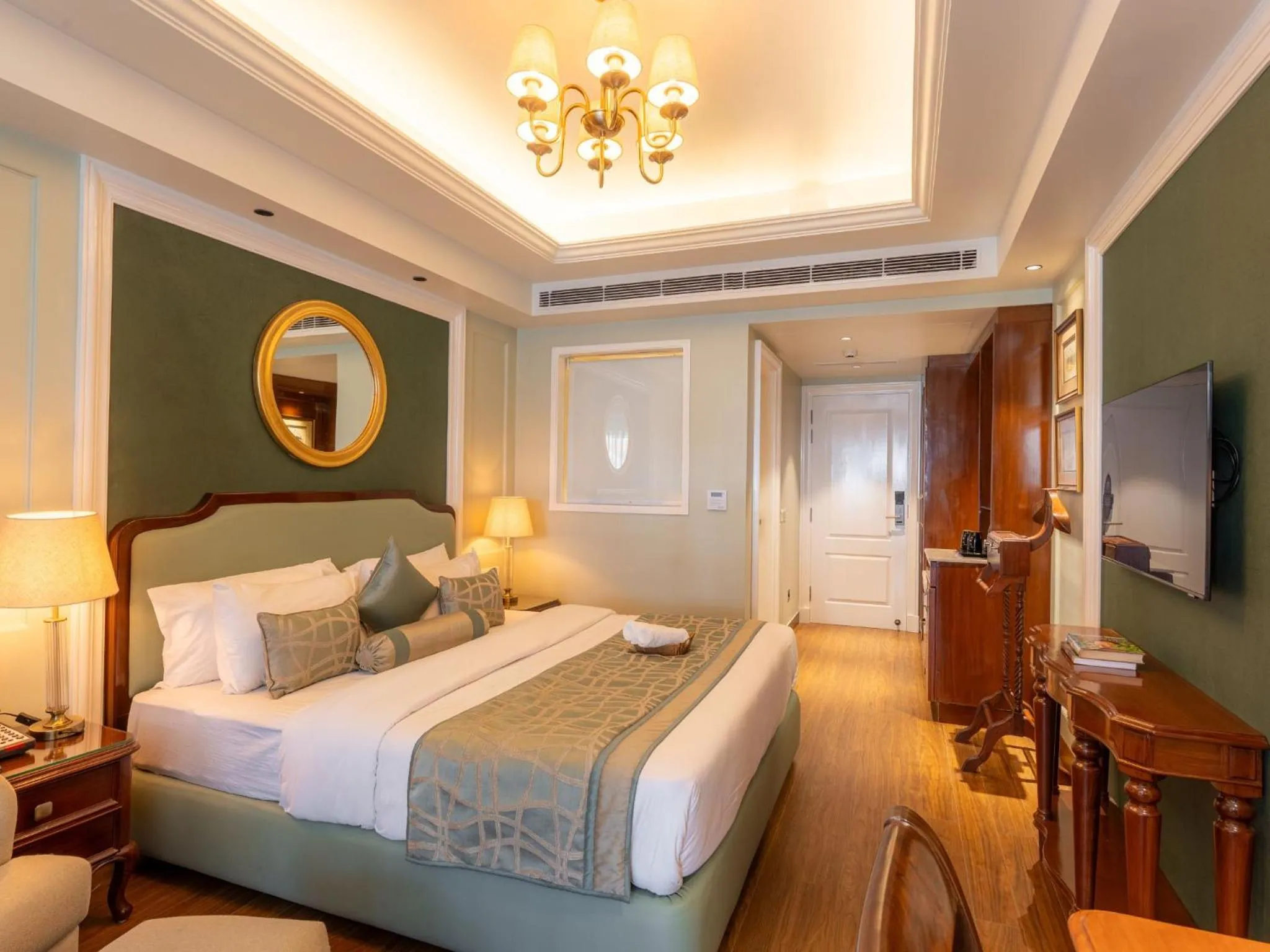 Living room, Bed in Moustache Mussoorie