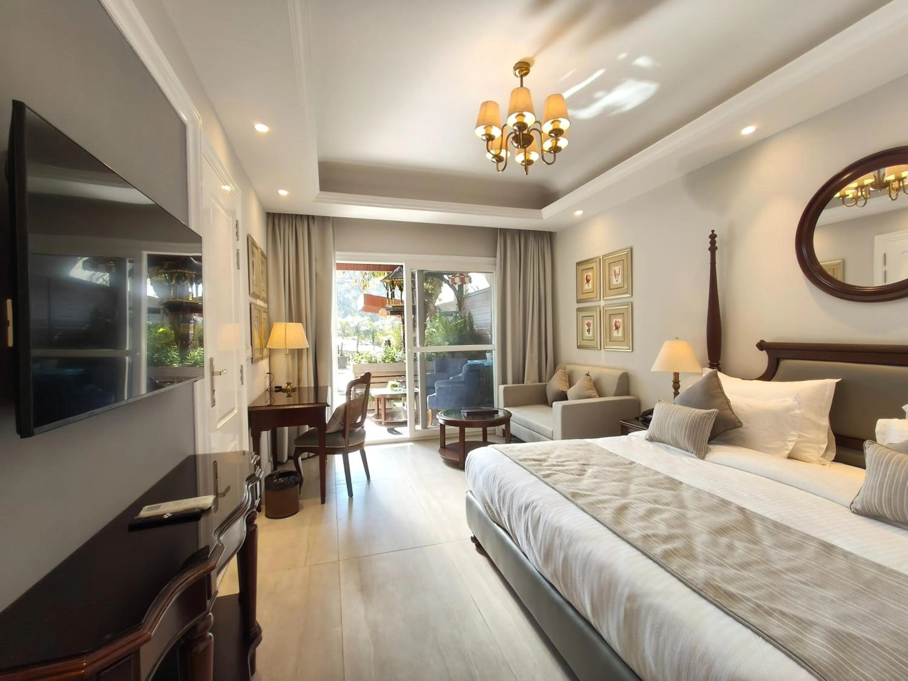 Bed in Moustache Mussoorie