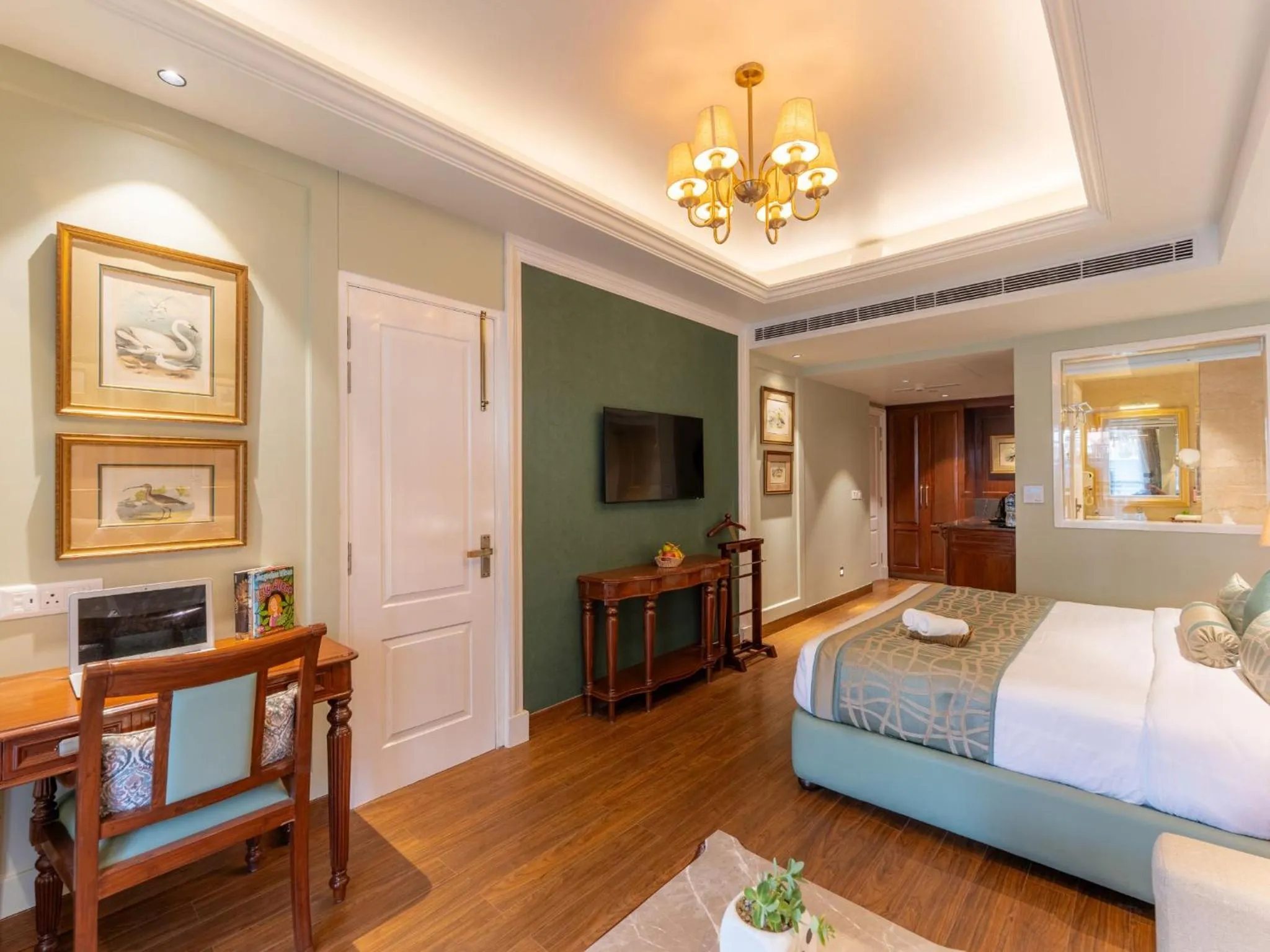 Living room, Bed in Moustache Mussoorie